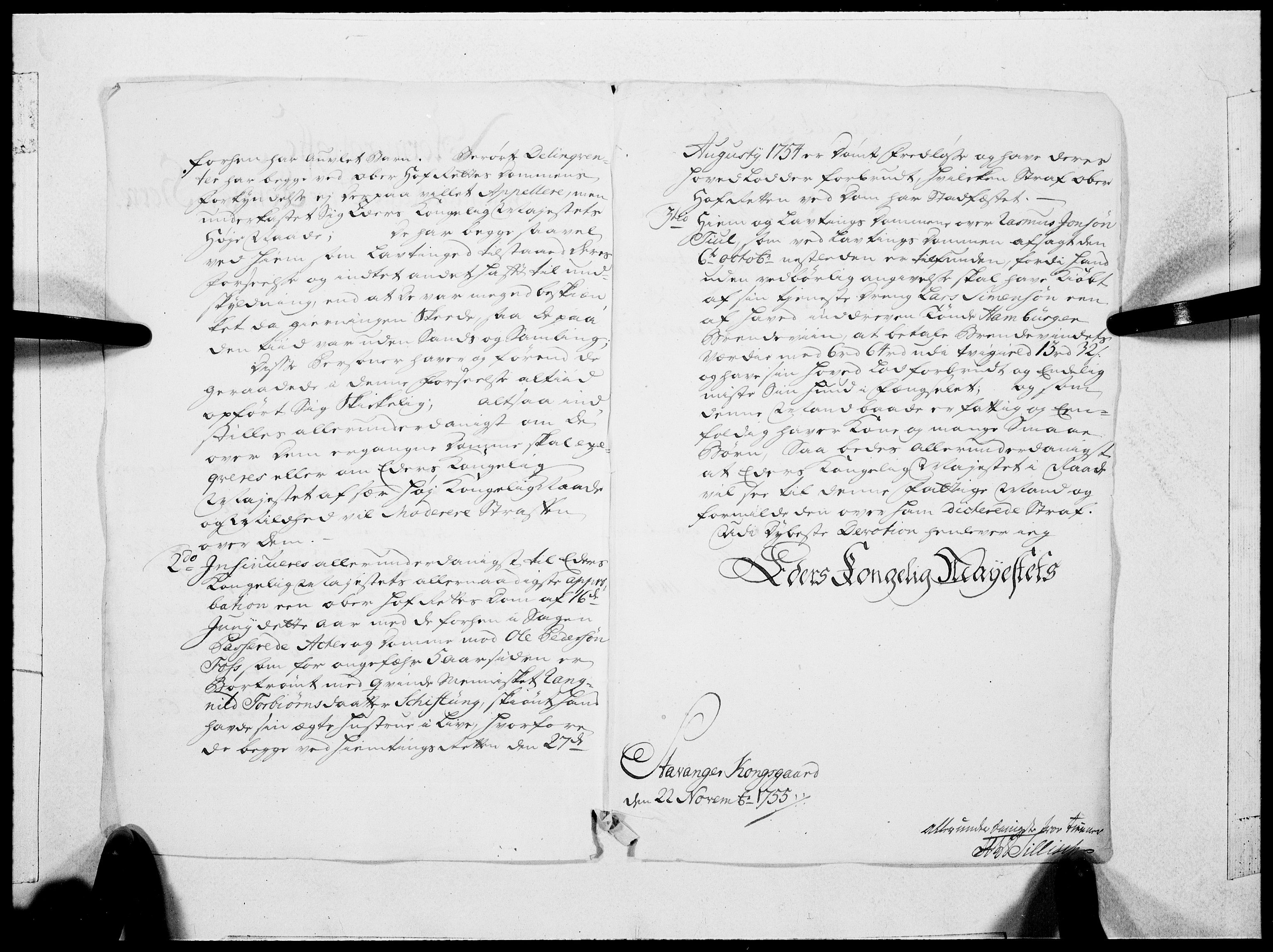 Danske Kanselli 1572-1799, AV/RA-EA-3023/F/Fc/Fcc/Fcca/L0171: Norske innlegg 1572-1799, 1756, p. 7