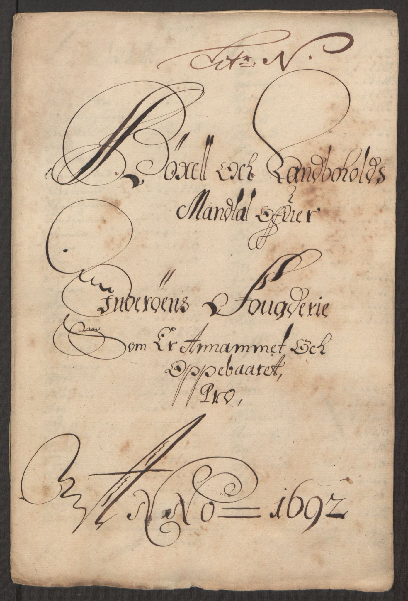 Rentekammeret inntil 1814, Reviderte regnskaper, Fogderegnskap, RA/EA-4092/R63/L4308: Fogderegnskap Inderøy, 1692-1694, p. 192