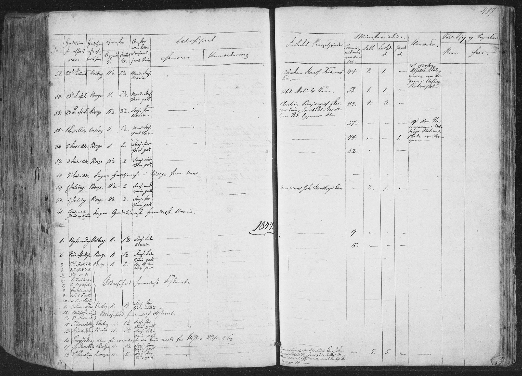 Ministerialprotokoller, klokkerbøker og fødselsregistre - Nordland, AV/SAT-A-1459/880/L1131: Parish register (official) no. 880A05, 1844-1868, p. 417