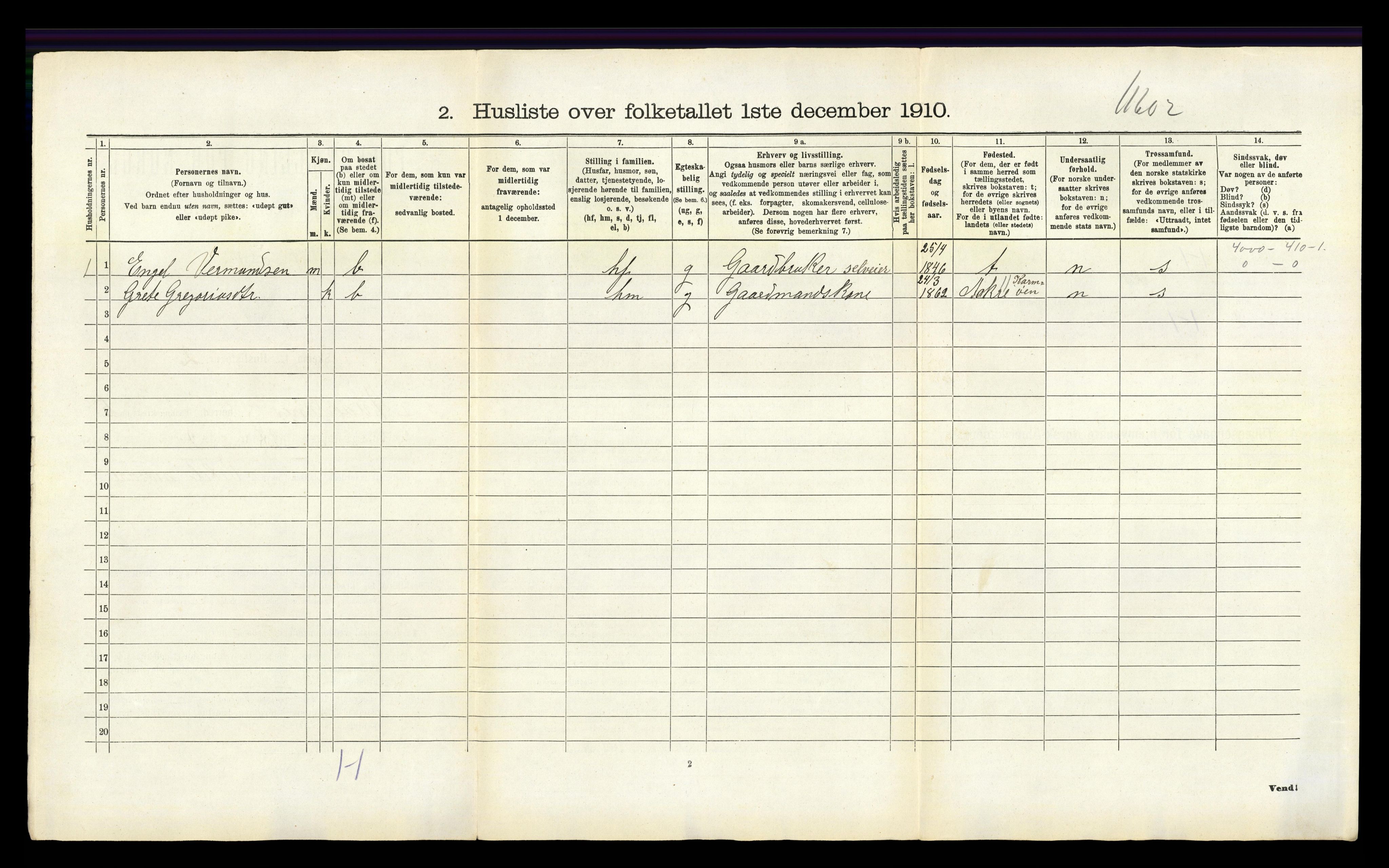 RA, 1910 census for Avaldsnes, 1910, p. 752