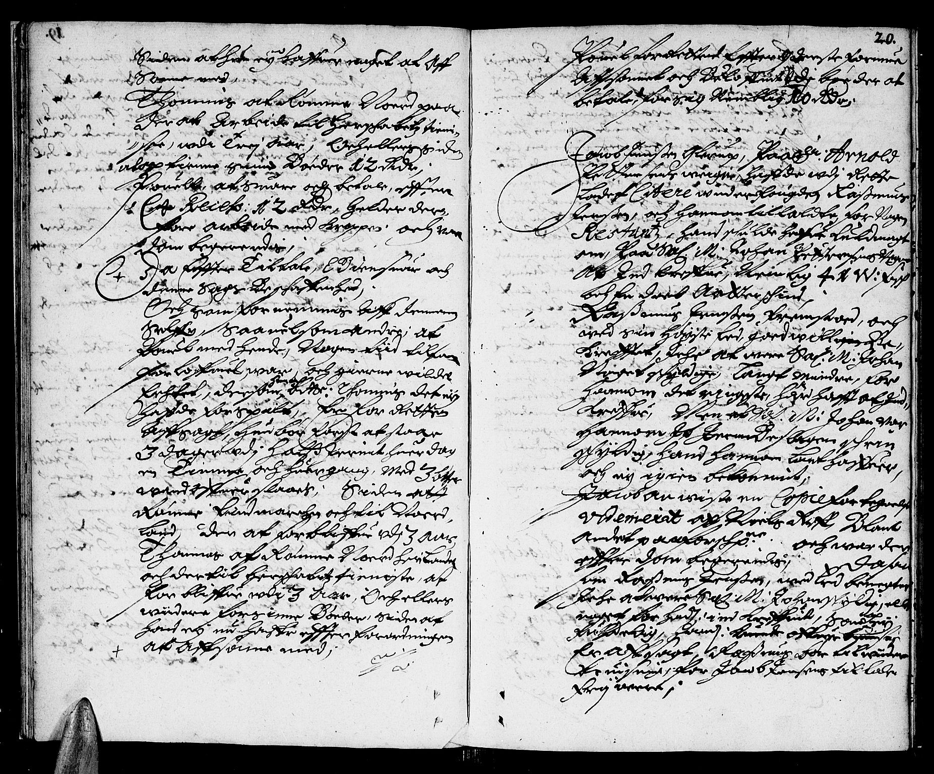 Finnmark sorenskriveri, AV/SATØ-S-0053/F/Fa/L0016: Justisprotokoller, 1678-1679, p. 19b-20a