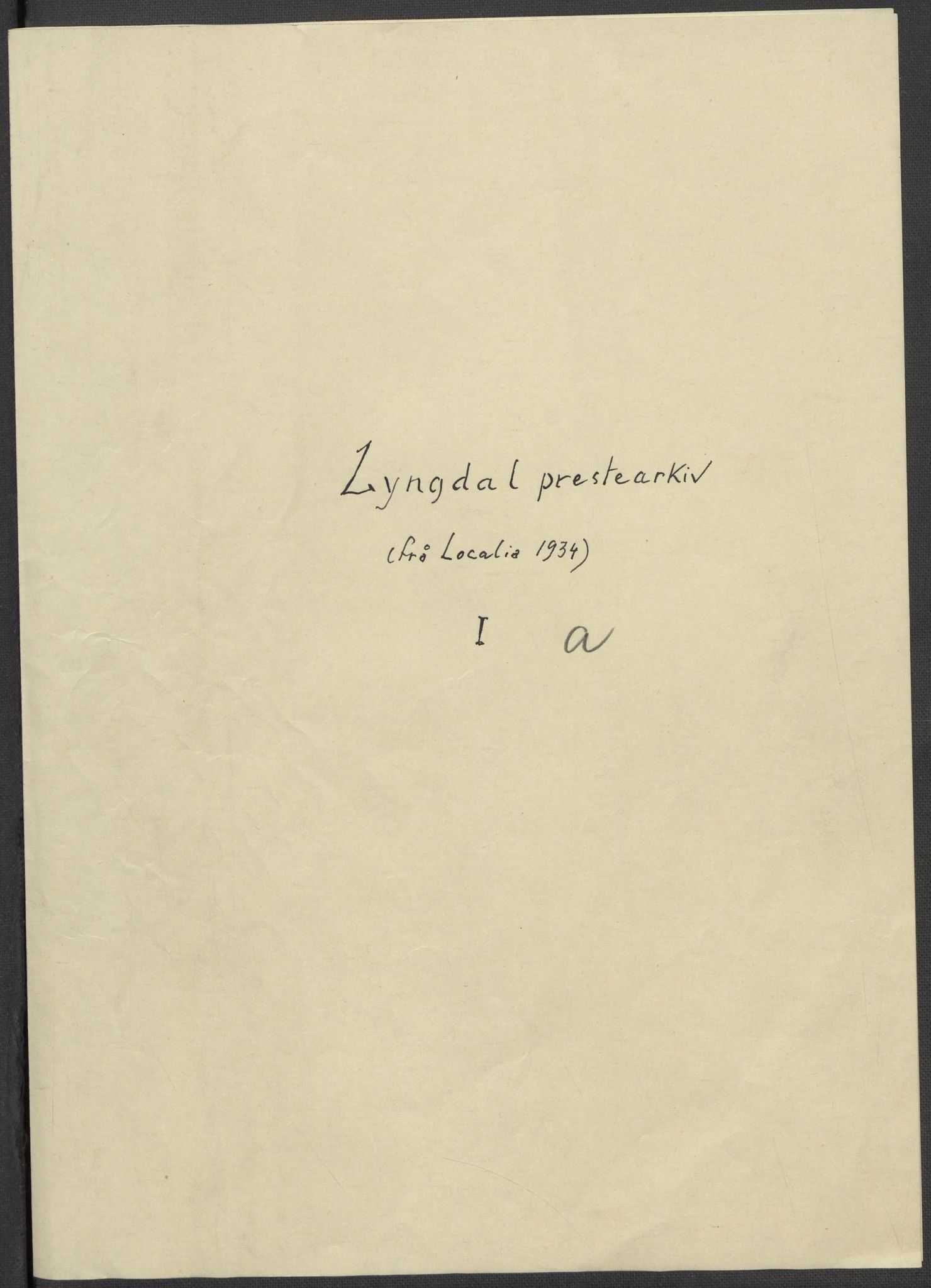 Riksarkivets diplomsamling, RA/EA-5965/F15/L0032: Prestearkiv Vest-Agder, 1652-1741, p. 16