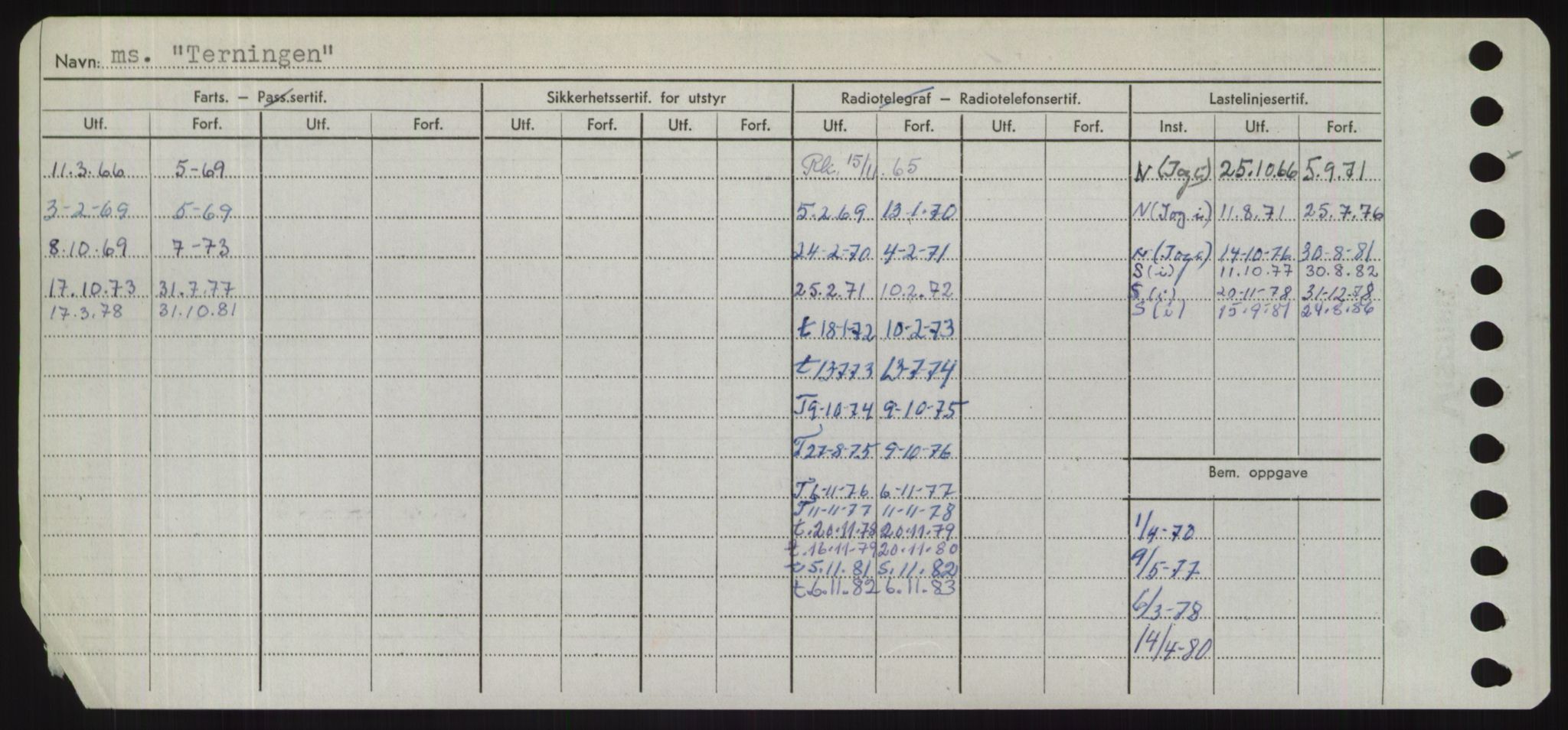 Sjøfartsdirektoratet med forløpere, Skipsmålingen, AV/RA-S-1627/H/Hd/L0038: Fartøy, T-Th, p. 498