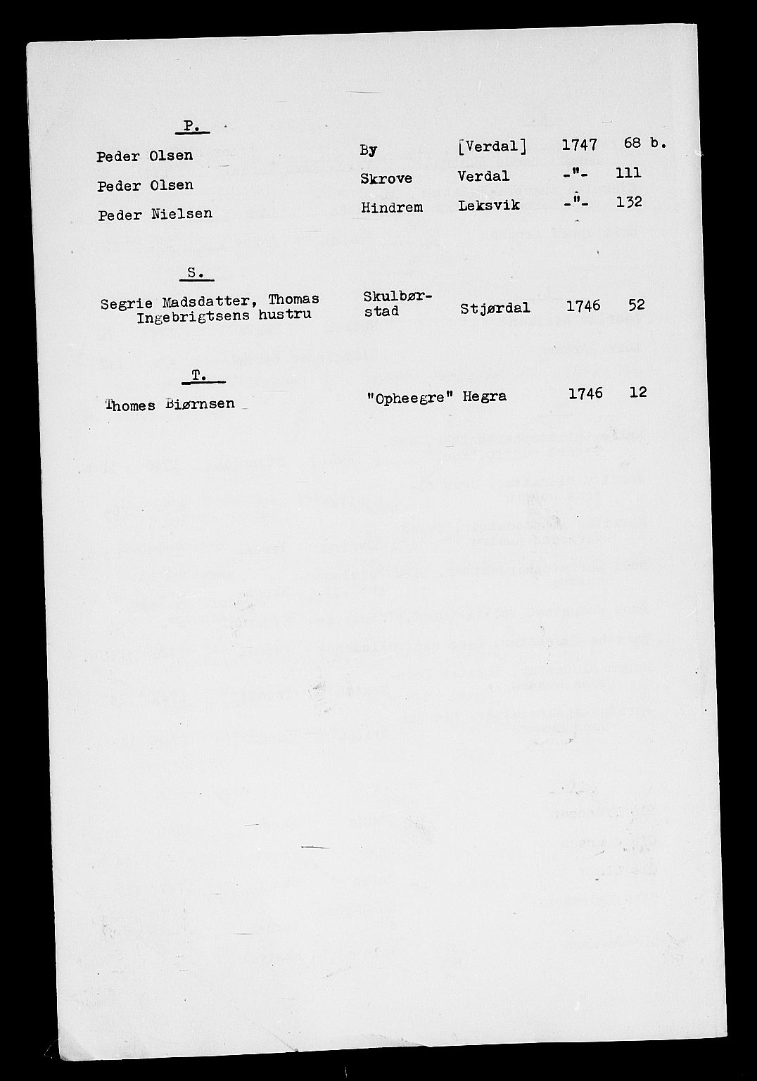 Stjør- og Verdal sorenskriveri, AV/SAT-A-4167/1/3/3A/L0006: Skifteprotokoll 4, 1746-1747