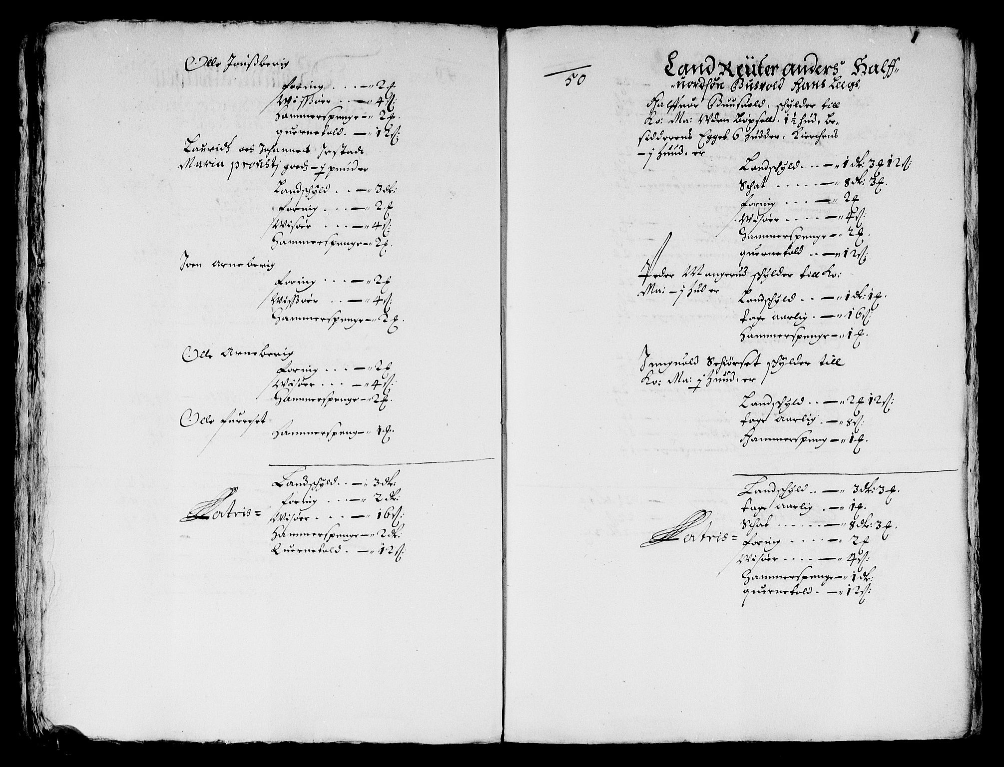 Rentekammeret inntil 1814, Reviderte regnskaper, Stiftamtstueregnskaper, Landkommissariatet på Akershus og Akershus stiftamt, AV/RA-EA-5869/R/Ra/L0027: Landkommissariatet på Akershus, 1665