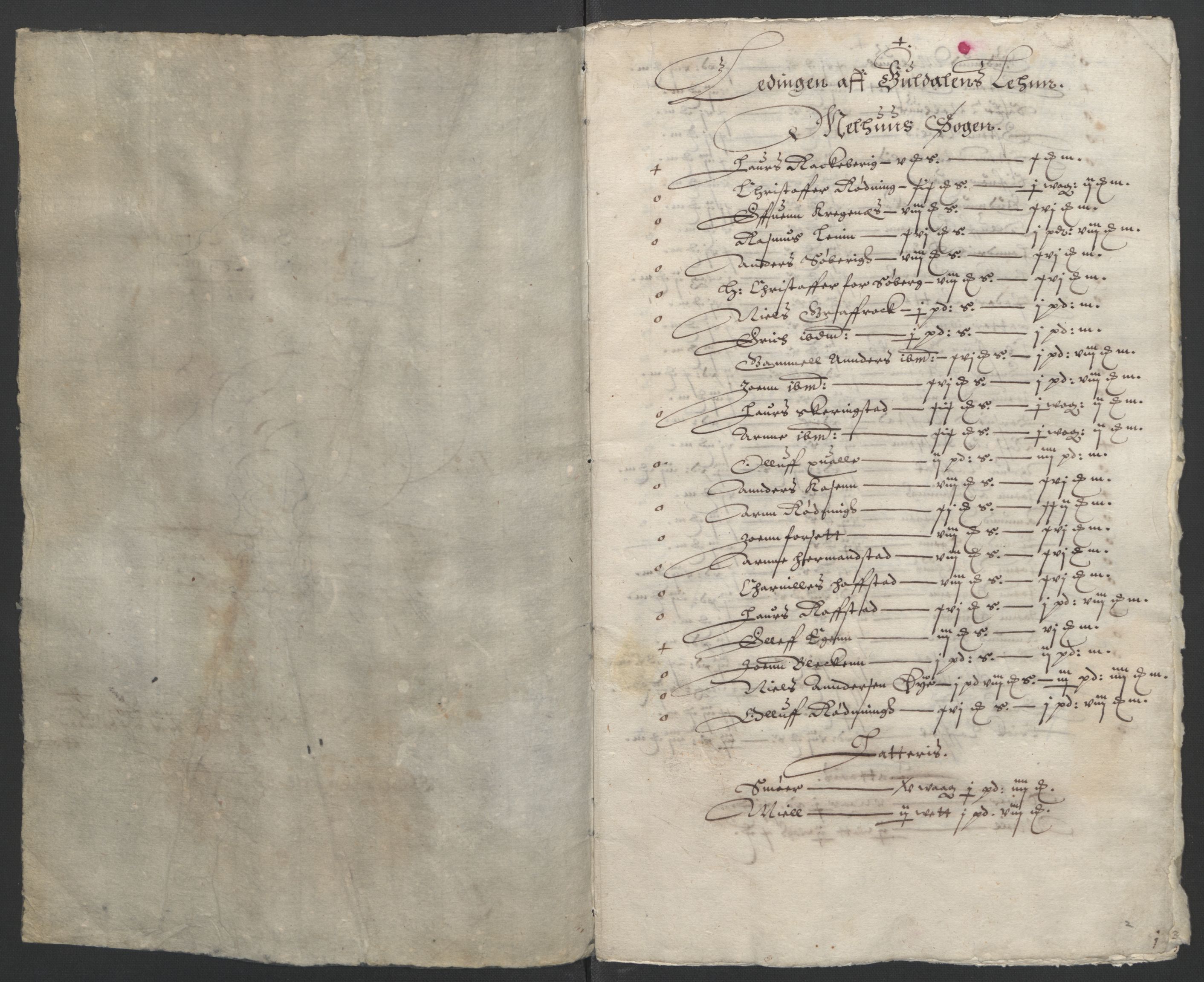 Stattholderembetet 1572-1771, AV/RA-EA-2870/Ek/L0006/0001: Jordebøker til utlikning av garnisonsskatt 1624-1626: / Jordebøker for Trondheim len, 1624, p. 16