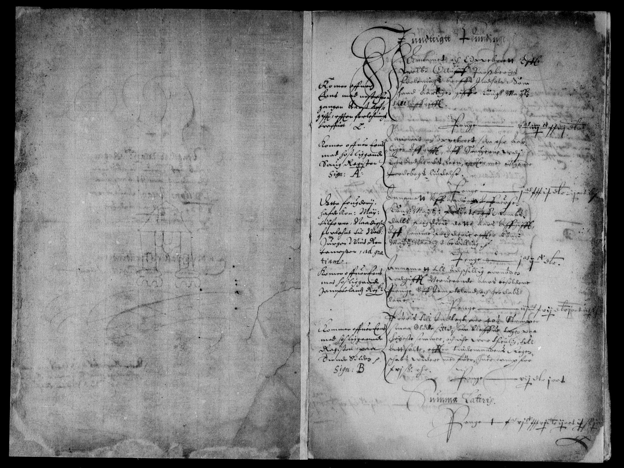 Rentekammeret inntil 1814, Reviderte regnskaper, Lensregnskaper, AV/RA-EA-5023/R/Rb/Rbw/L0054: Trondheim len, 1634-1635
