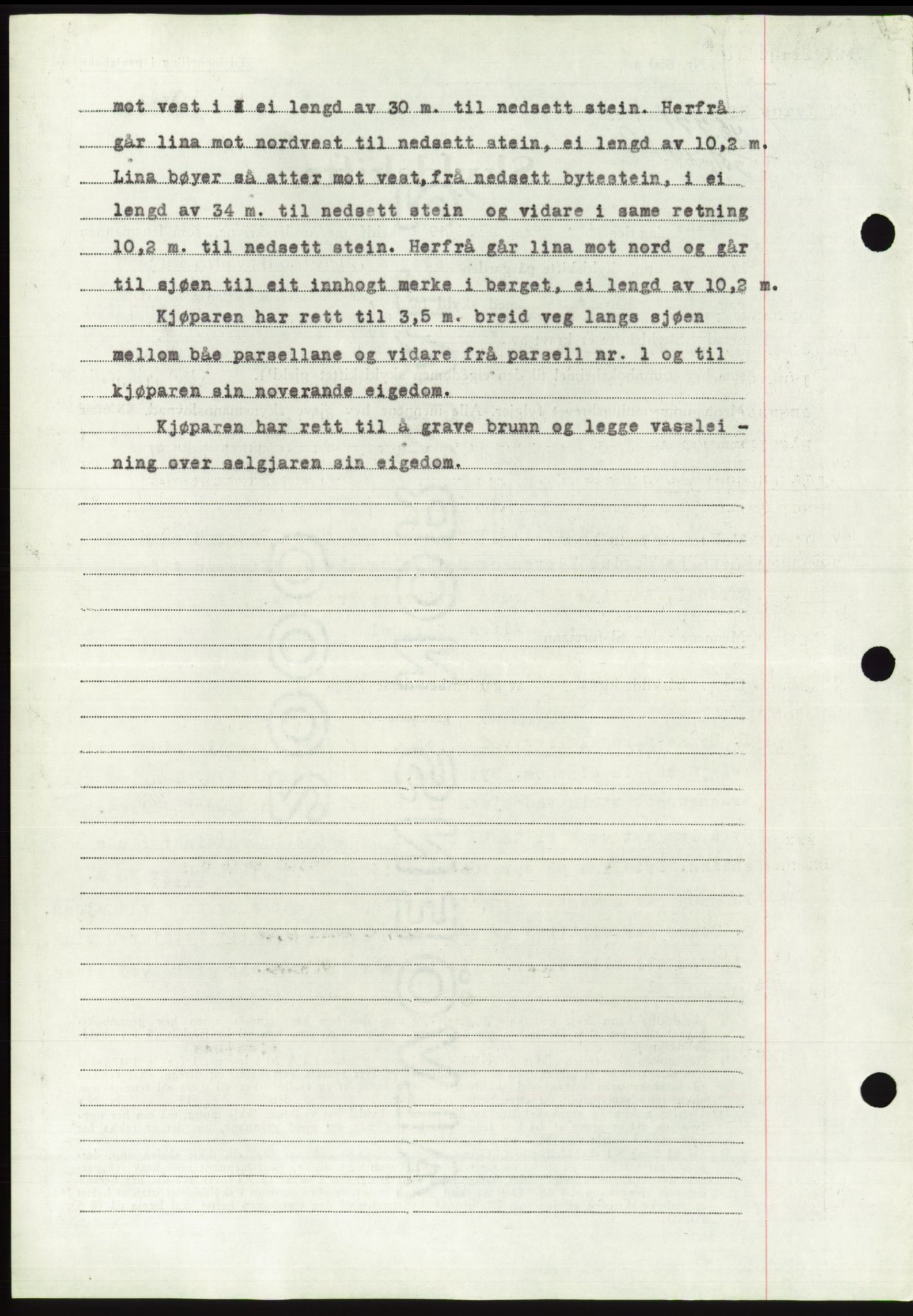 Søre Sunnmøre sorenskriveri, AV/SAT-A-4122/1/2/2C/L0084: Mortgage book no. 10A, 1949-1949, Diary no: : 778/1949