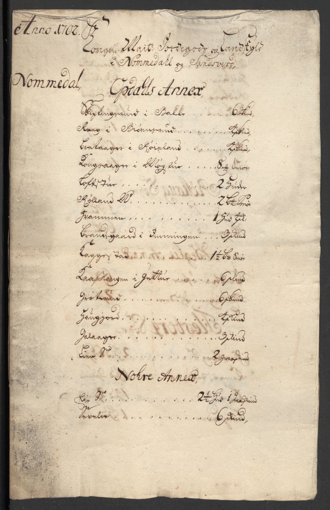 Rentekammeret inntil 1814, Reviderte regnskaper, Fogderegnskap, RA/EA-4092/R24/L1580: Fogderegnskap Numedal og Sandsvær, 1702, p. 13