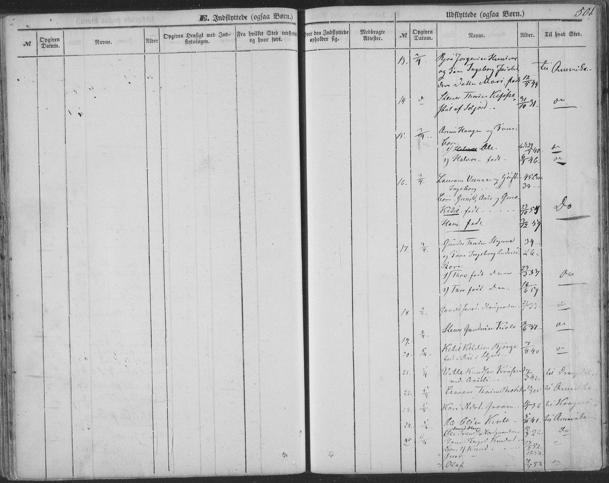 Seljord kirkebøker, SAKO/A-20/F/Fa/L012b: Parish register (official) no. I 12B, 1850-1865, p. 501