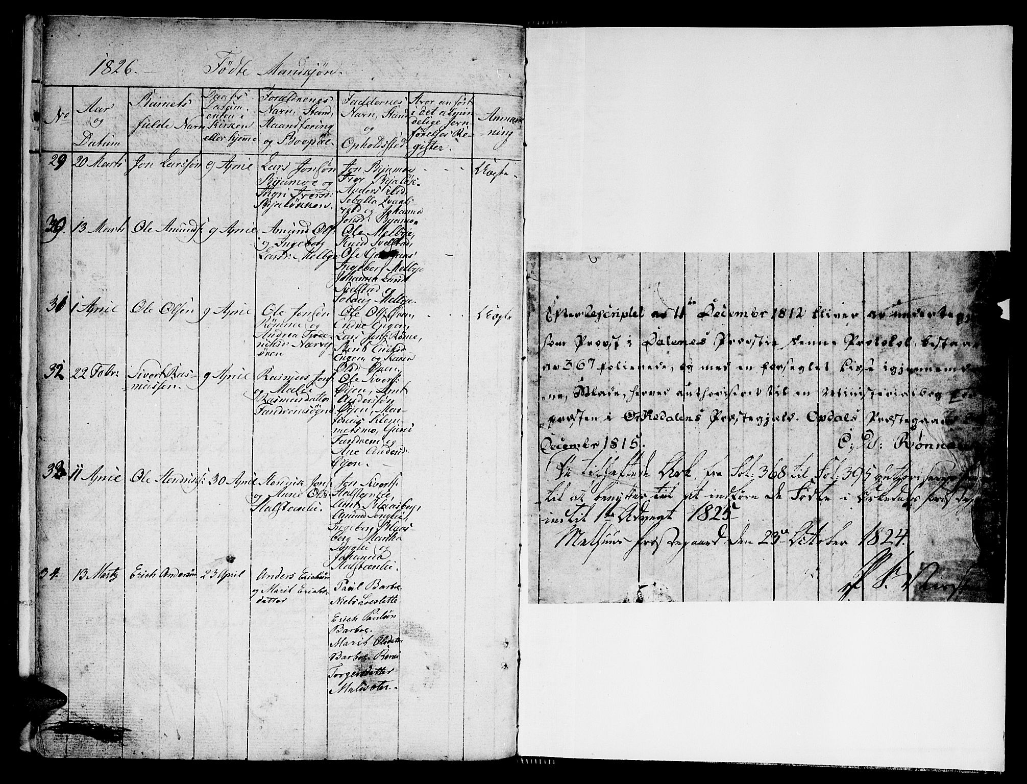 Ministerialprotokoller, klokkerbøker og fødselsregistre - Sør-Trøndelag, SAT/A-1456/668/L0803: Parish register (official) no. 668A03, 1800-1826, p. 396