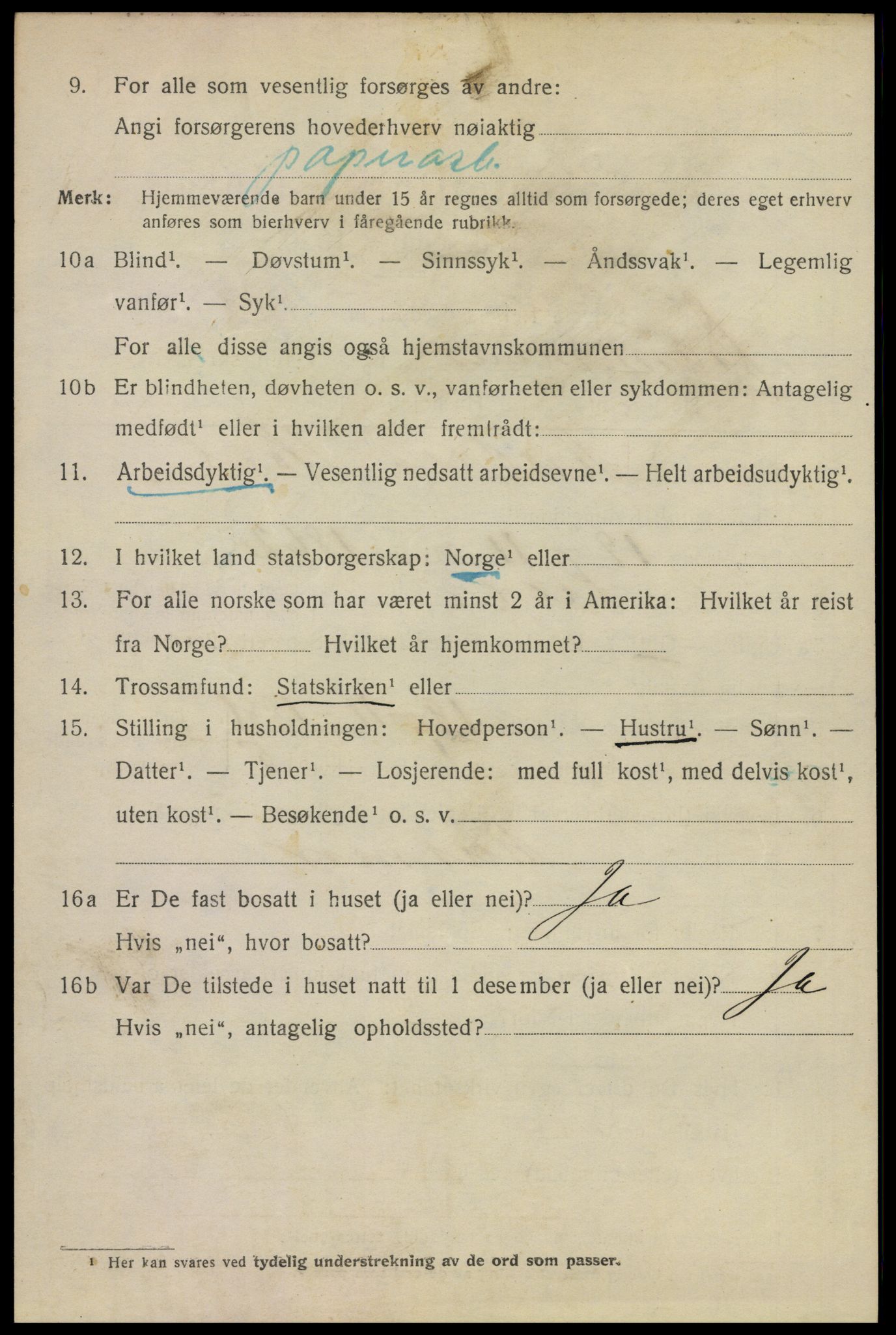 SAKO, 1920 census for Drammen, 1920, p. 25504