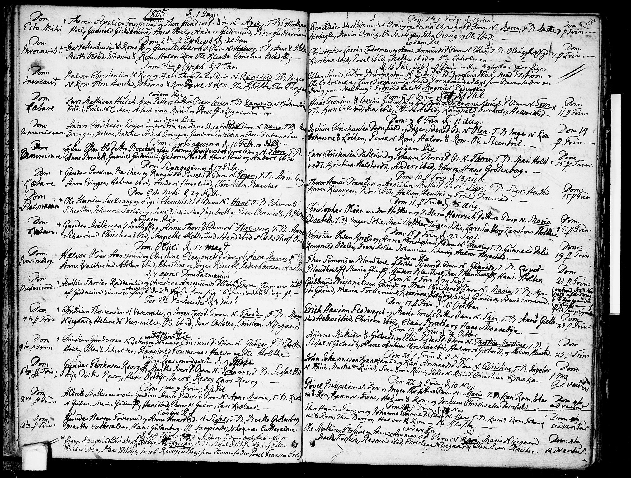 Askim prestekontor Kirkebøker, AV/SAO-A-10900/F/Fa/L0003: Parish register (official) no. 3, 1790-1816, p. 25
