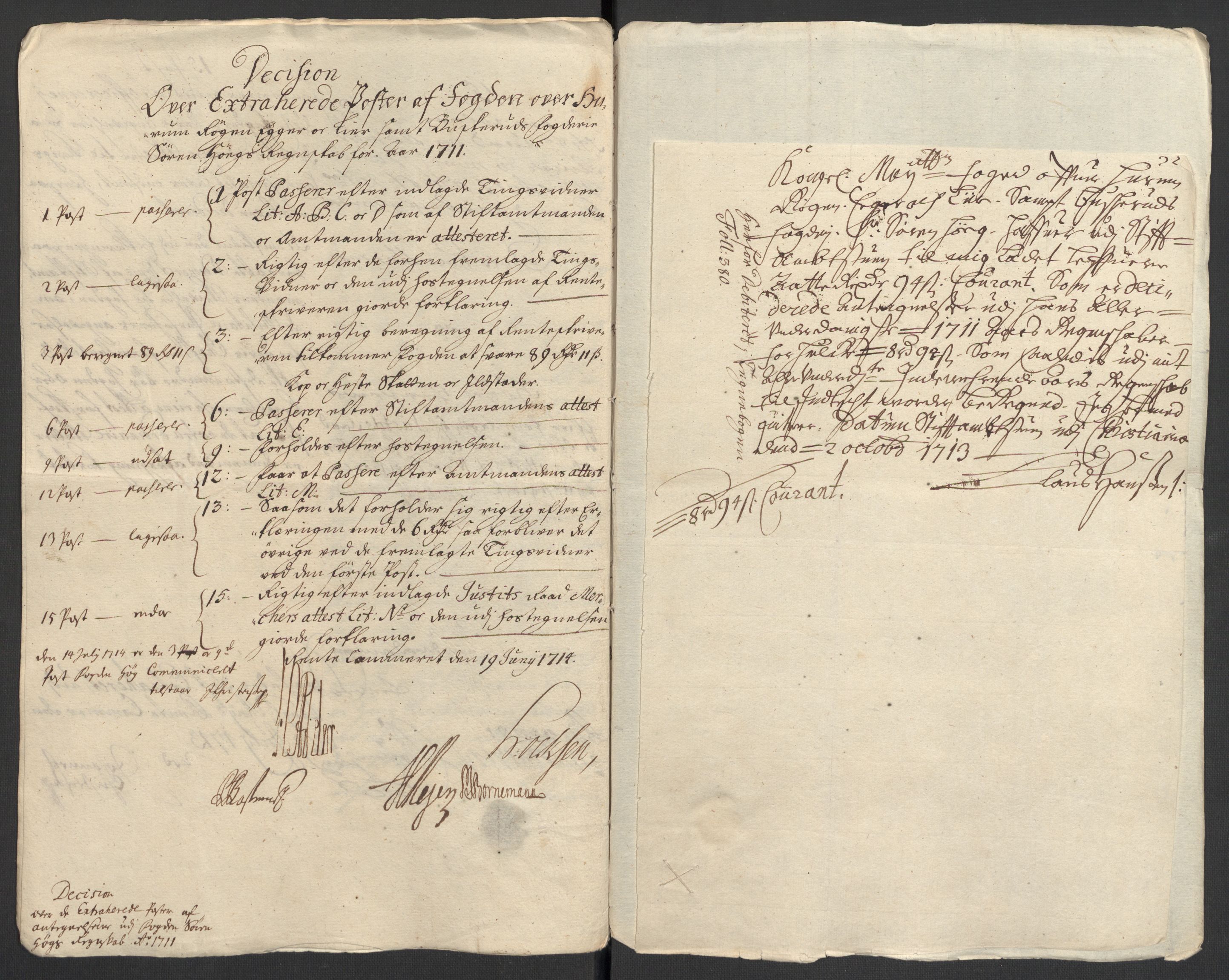 Rentekammeret inntil 1814, Reviderte regnskaper, Fogderegnskap, AV/RA-EA-4092/R31/L1705: Fogderegnskap Hurum, Røyken, Eiker, Lier og Buskerud, 1711, p. 421