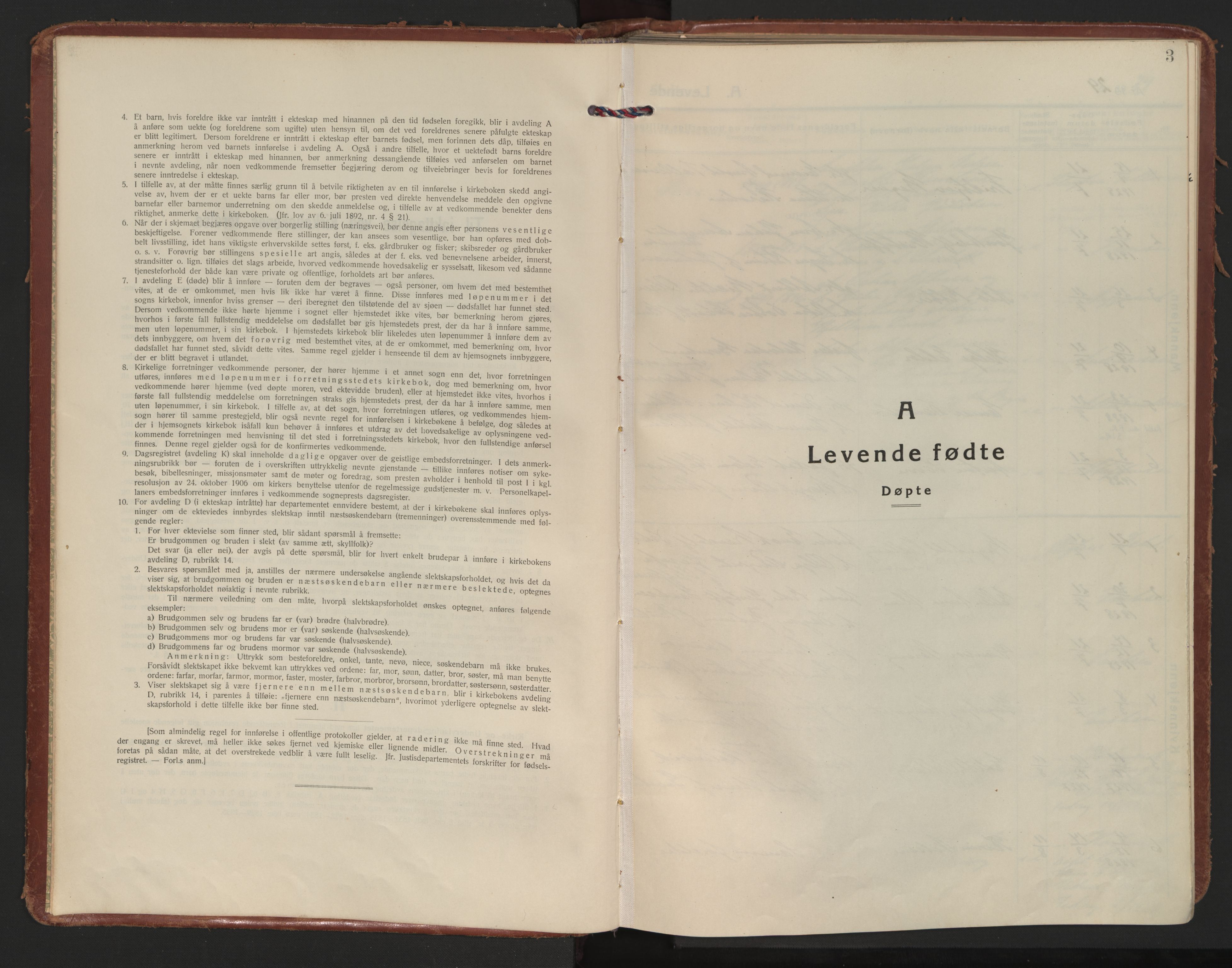 Ministerialprotokoller, klokkerbøker og fødselsregistre - Nordland, SAT/A-1459/898/L1424: Parish register (official) no. 898A04, 1928-1946, p. 3