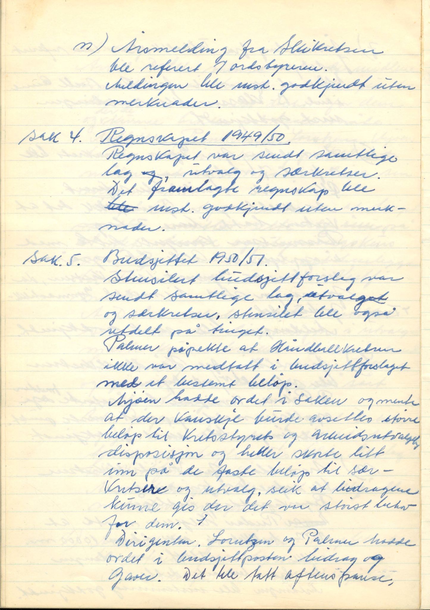 Vest-Finnmark Idrettskrets, FMFB/A-1042/A/Aa/L0001: Møteprotokoll for styre, kretsting og arbeidsutvalg, 1946-1951, p. 121