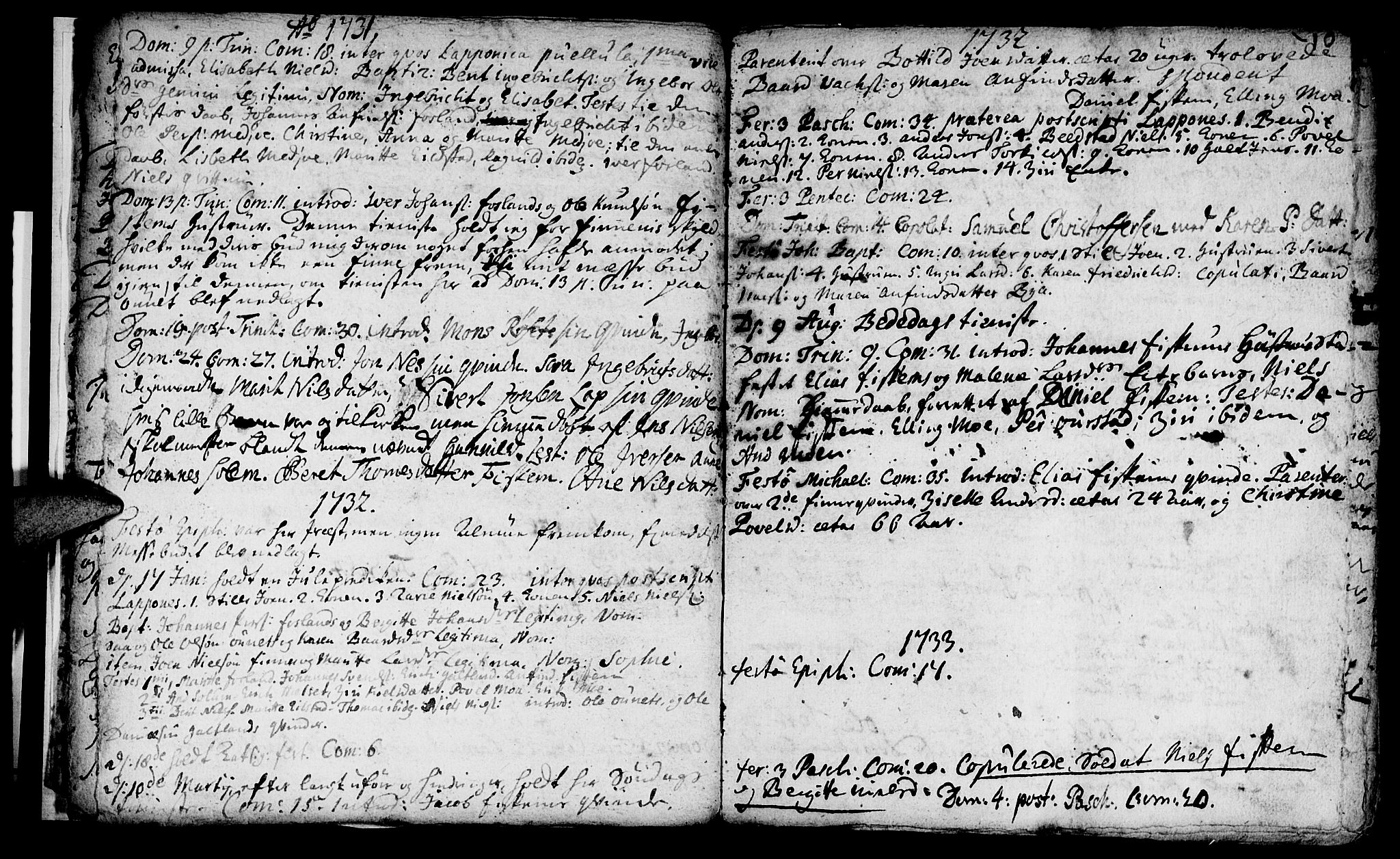 Ministerialprotokoller, klokkerbøker og fødselsregistre - Nord-Trøndelag, SAT/A-1458/759/L0525: Parish register (official) no. 759A01, 1706-1748, p. 10