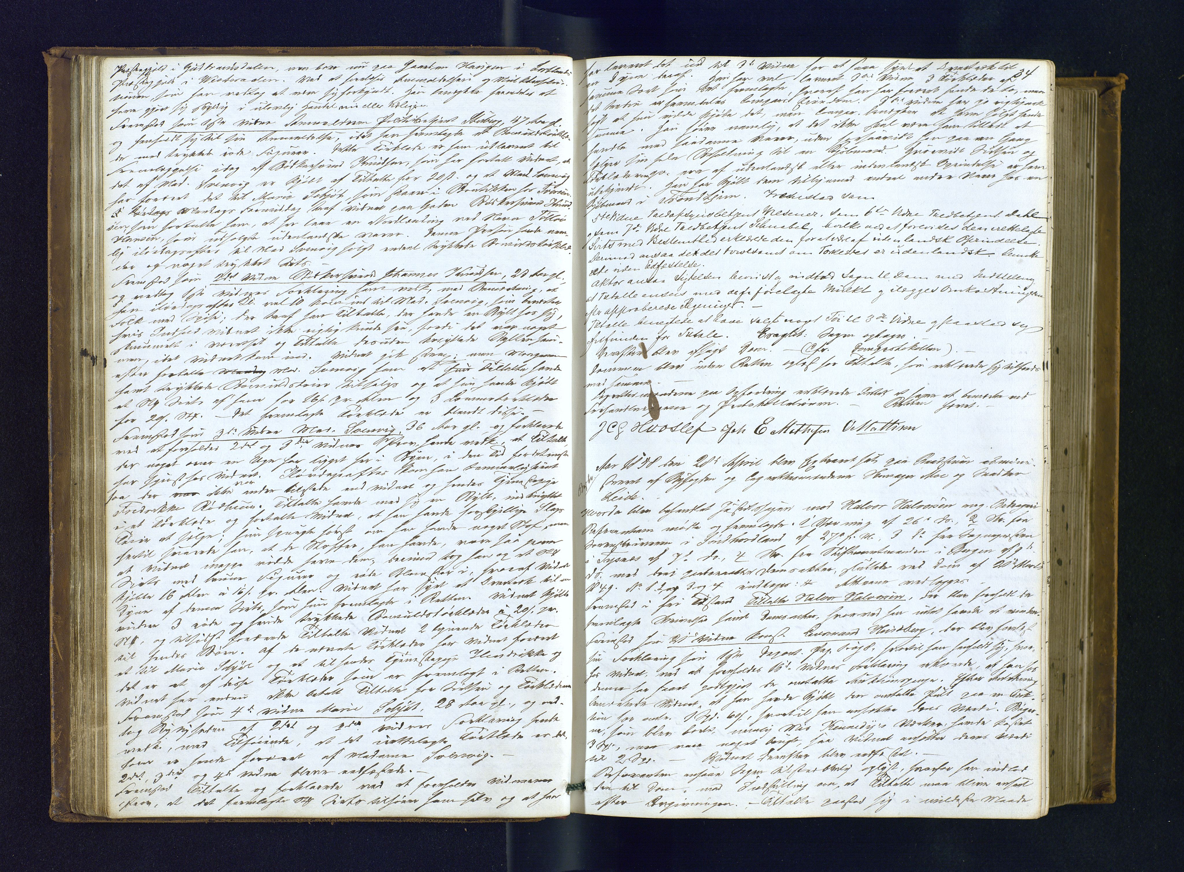 Byfogden i Hammerfest, AV/SATØ-S-0064/G/L0115: Ekstrarettsprotokoll m/reg., 1857-1864, p. 34
