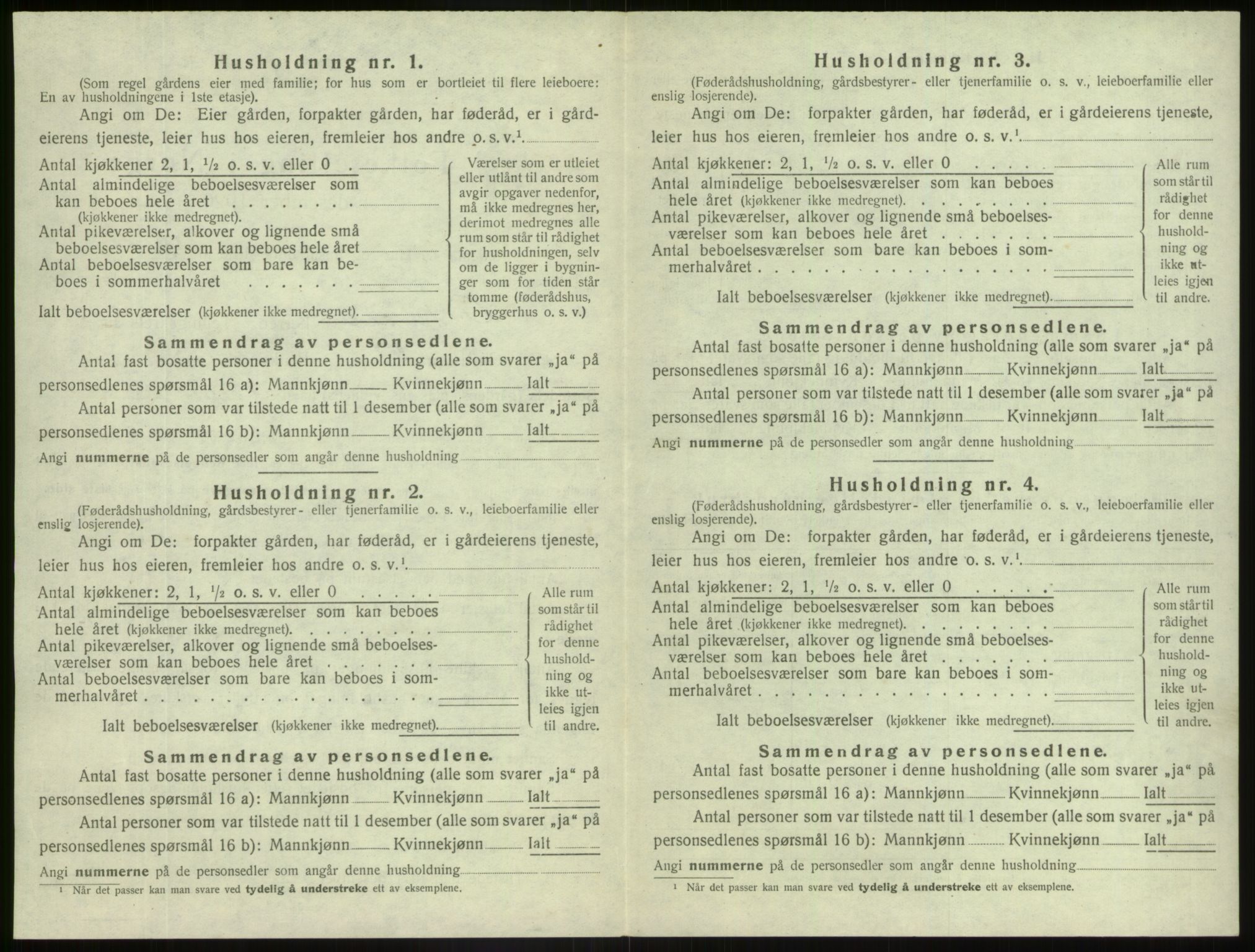 SAB, 1920 census for Askvoll, 1920, p. 984