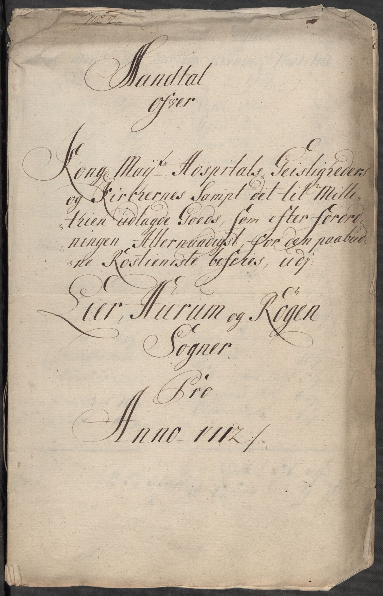 Rentekammeret inntil 1814, Reviderte regnskaper, Fogderegnskap, RA/EA-4092/R31/L1707: Fogderegnskap Hurum, Røyken, Eiker, Lier og Buskerud, 1712, p. 164