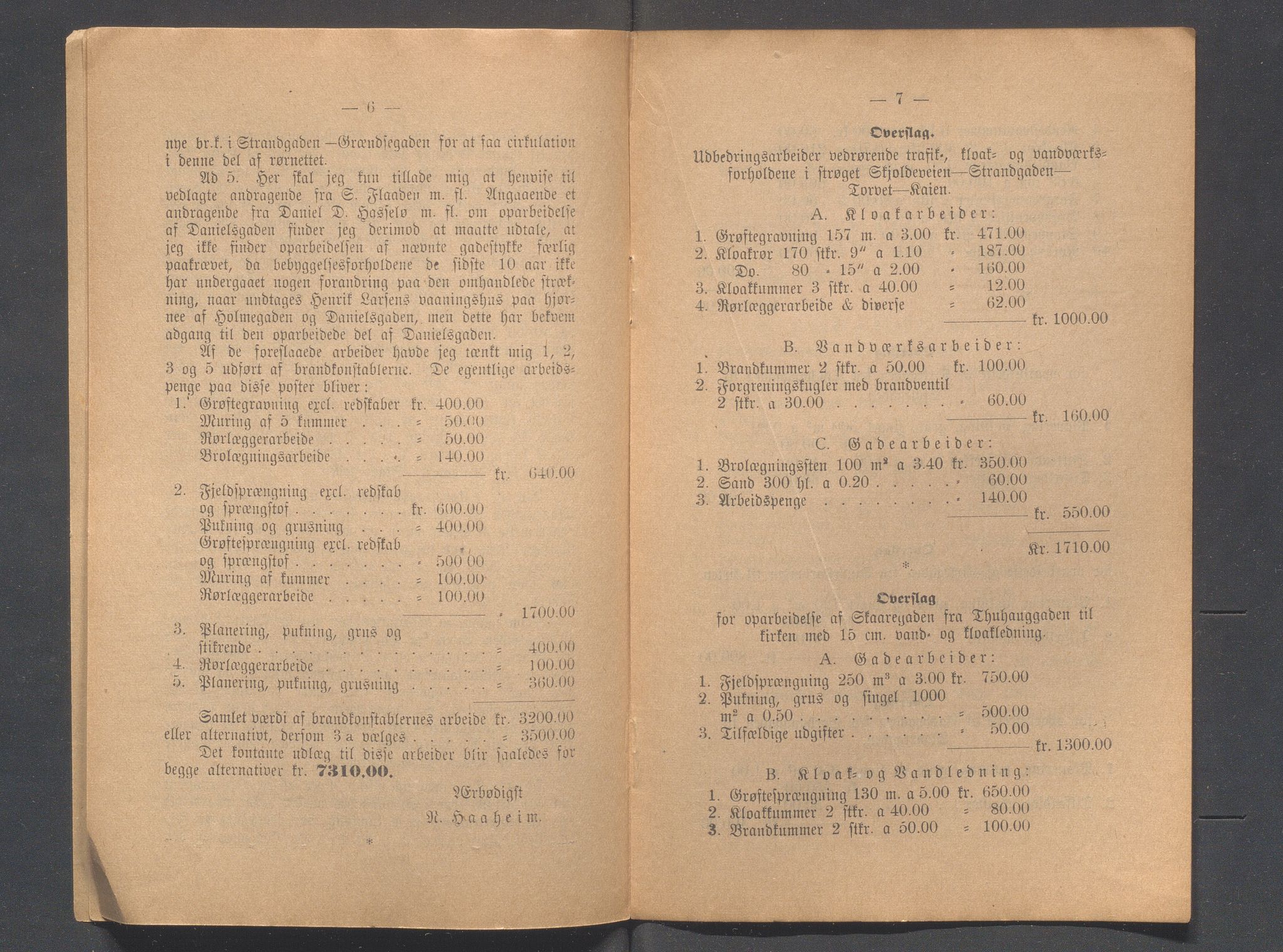 Haugesund kommune - Formannskapet og Bystyret, IKAR/A-740/A/Abb/L0001: Bystyreforhandlinger, 1889-1907, p. 449