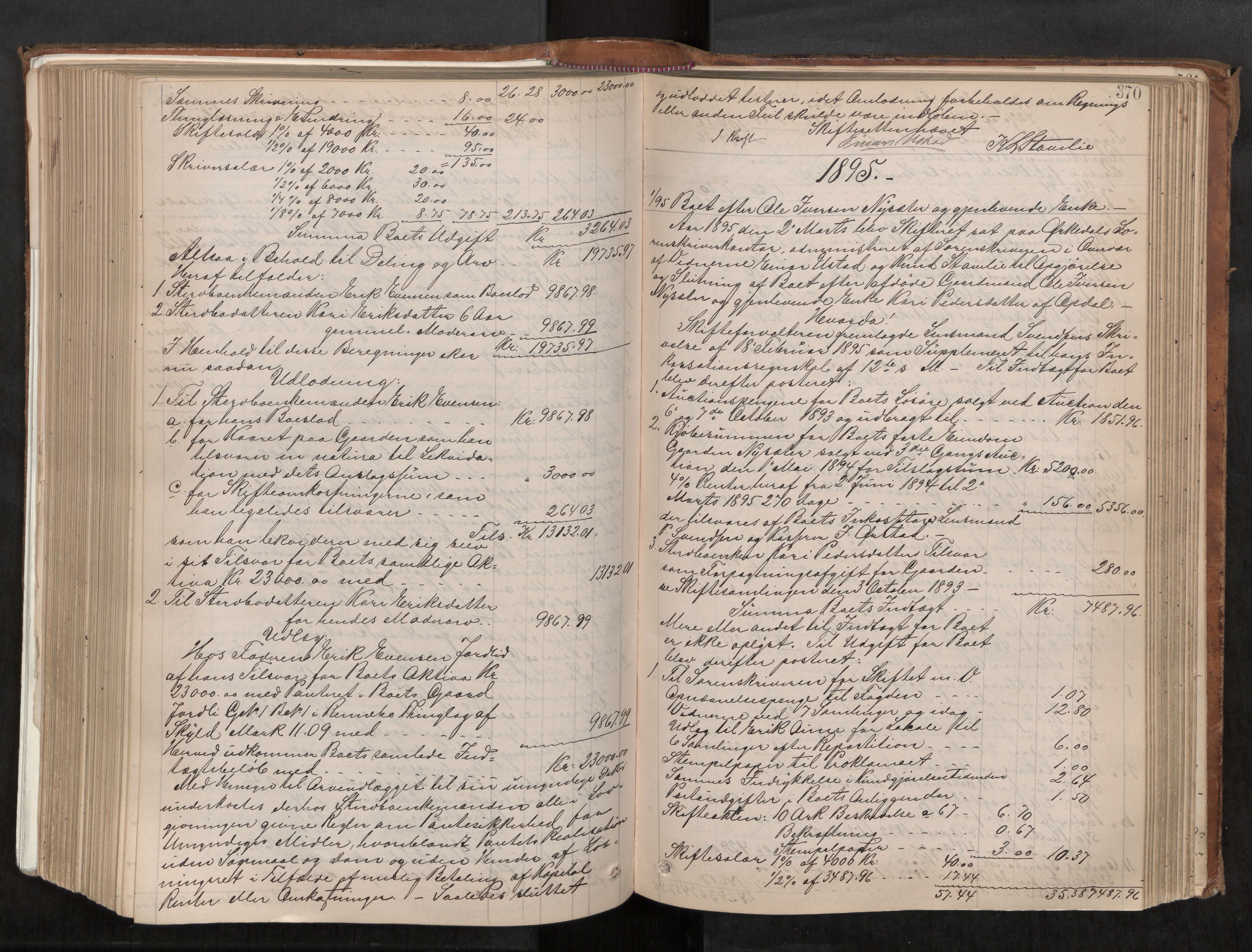 Orkdal sorenskriveri, AV/SAT-A-4169/1/3/3Aa/L0014: Skifteprotokoller, 1881-1902, p. 370