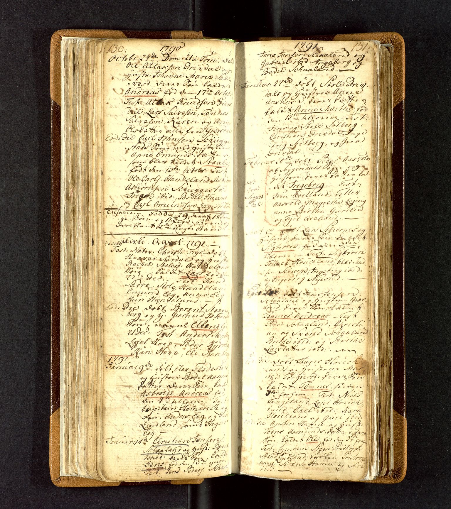 Lund sokneprestkontor, SAST/A-101809/S06/L0003: Parish register (official) no. A 3, 1761-1801, p. 130-131