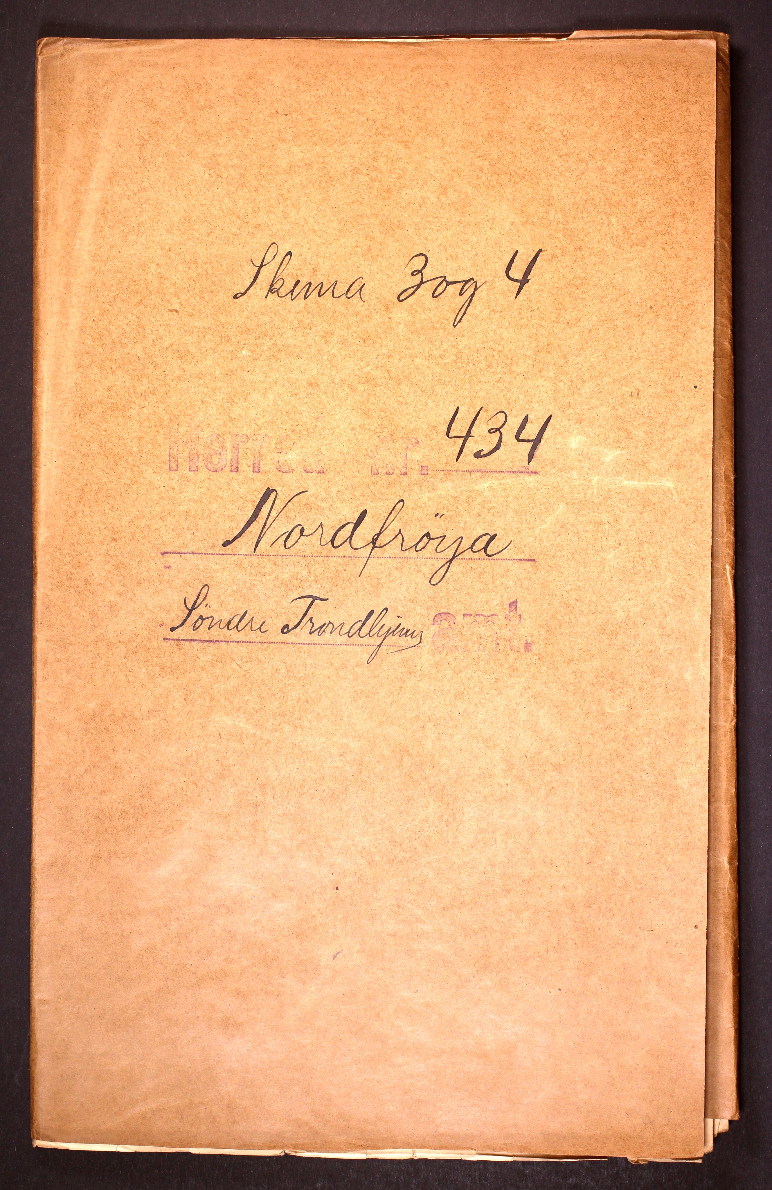 RA, 1910 census for Nord-Frøya, 1910, p. 1