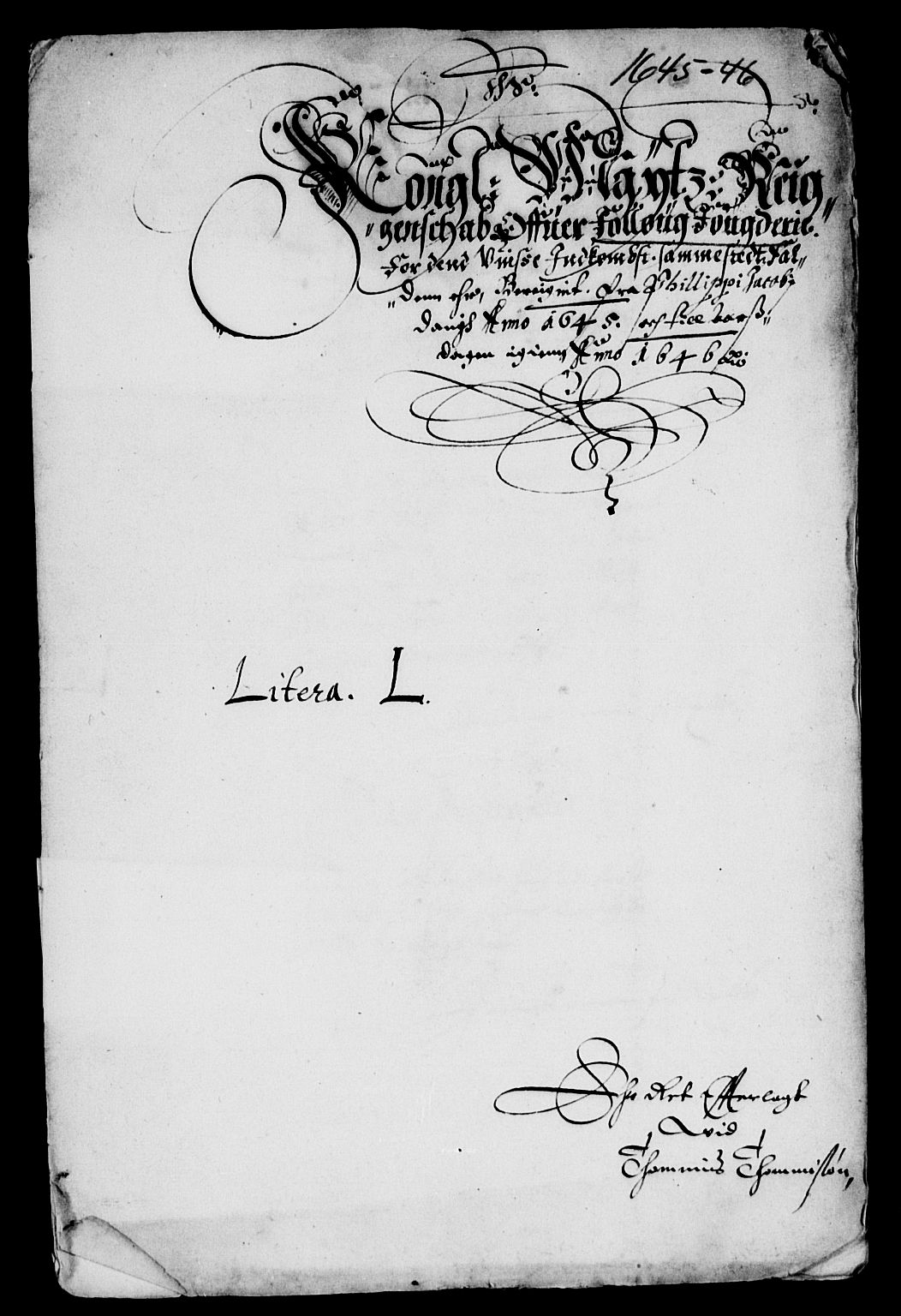 Rentekammeret inntil 1814, Reviderte regnskaper, Lensregnskaper, RA/EA-5023/R/Rb/Rba/L0184: Akershus len, 1645-1646