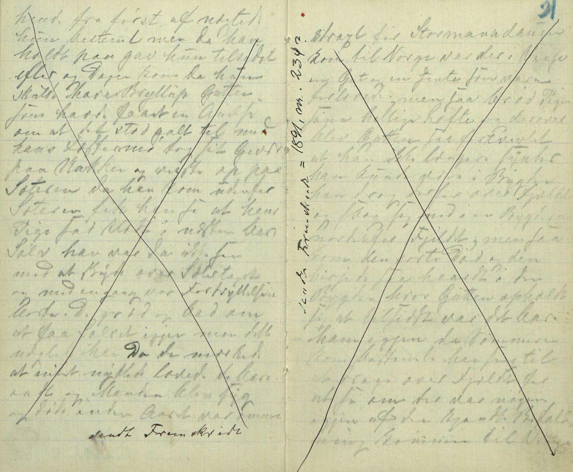 Rikard Berge, TEMU/TGM-A-1003/F/L0016/0012: 529-550 / 540 Oppskrifter av Halvor N. Tvedten, Fyresdal, Drangedal og Seljord. , 1890-1892, p. 20-21