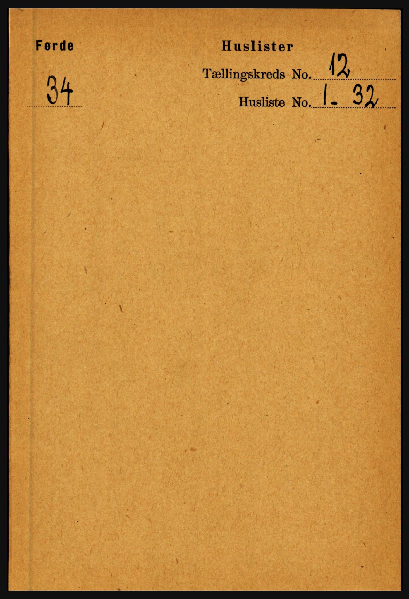 RA, 1891 census for 1432 Førde, 1891, p. 4245