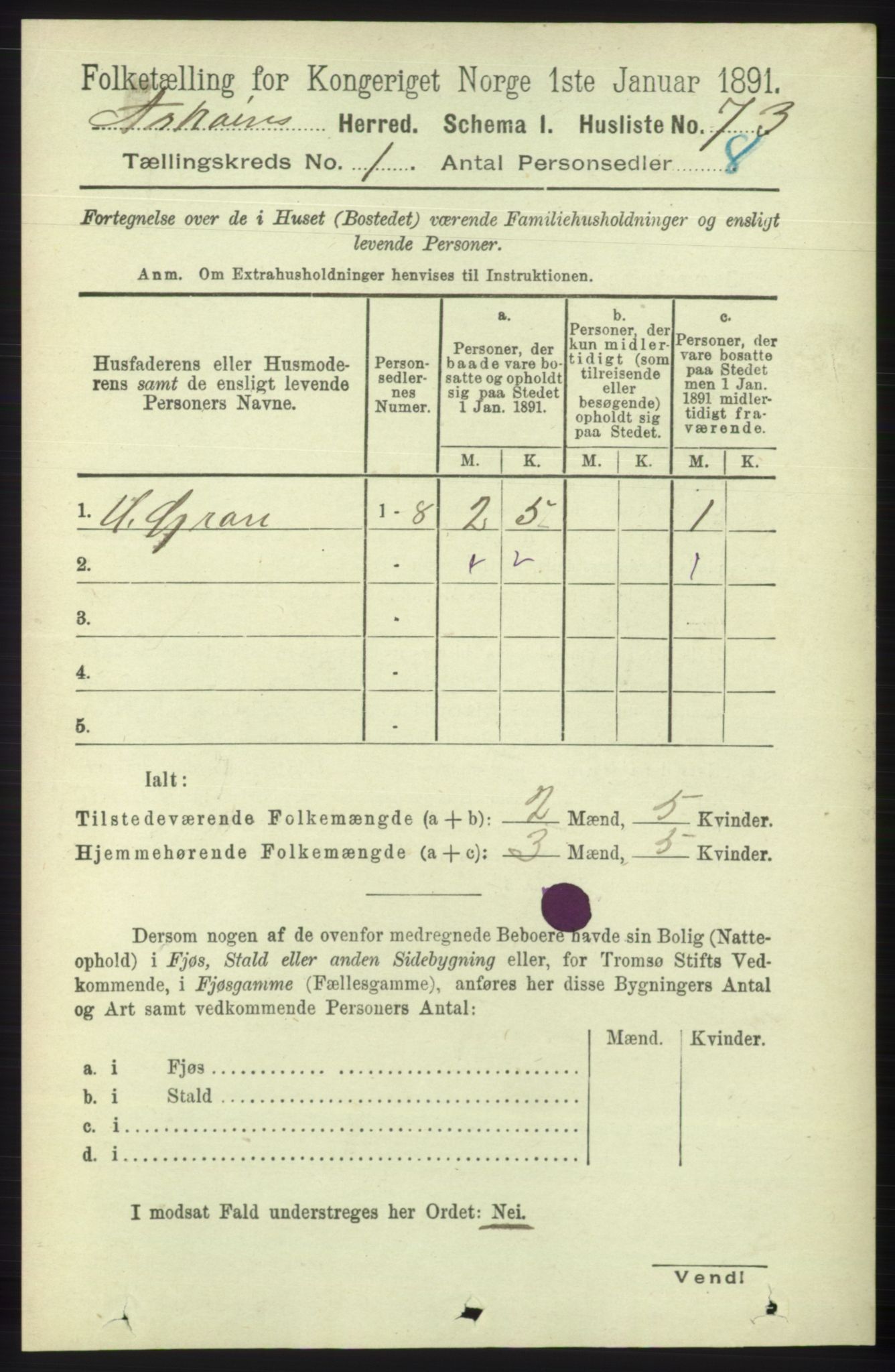 RA, 1891 census for 1247 Askøy, 1891, p. 108