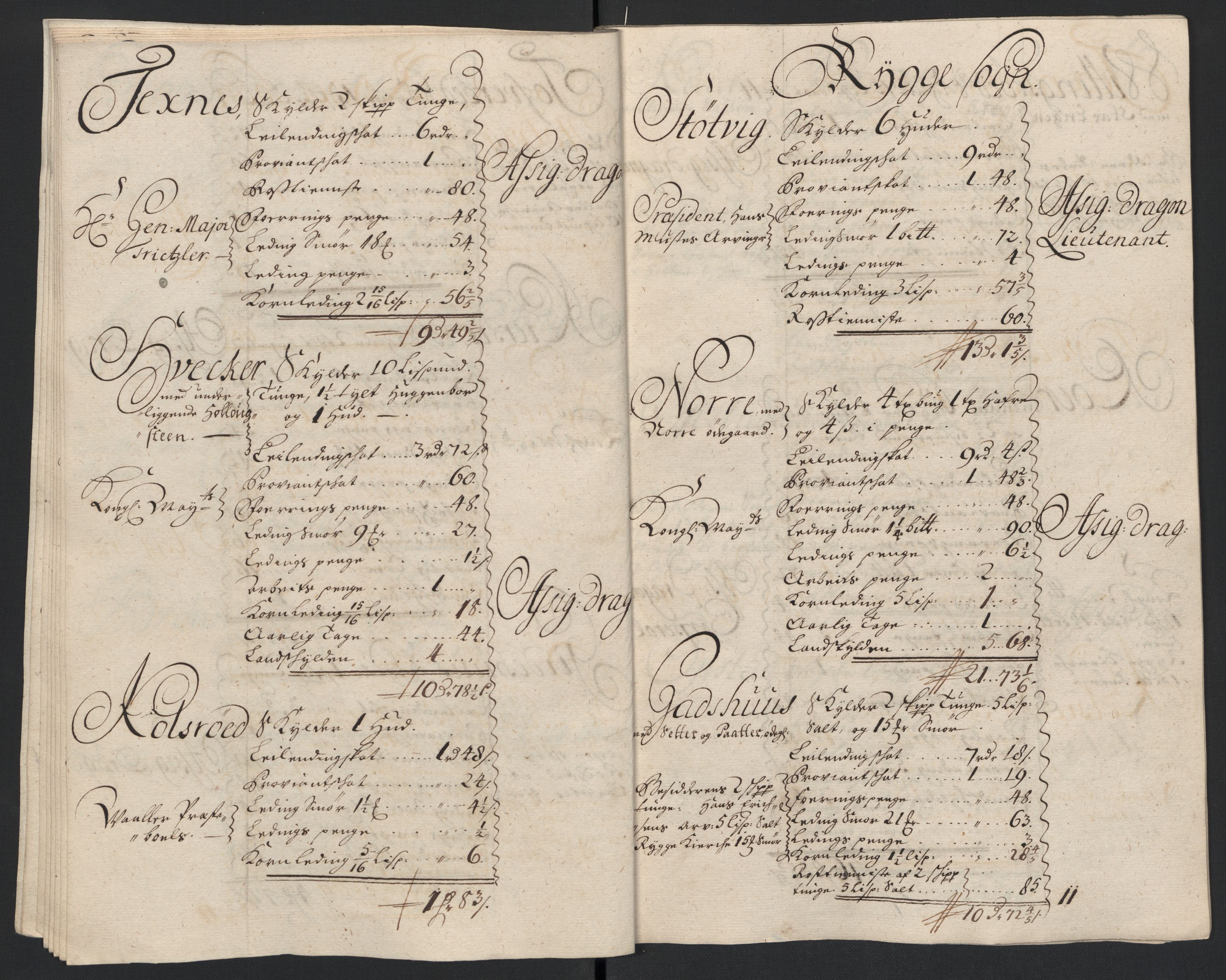 Rentekammeret inntil 1814, Reviderte regnskaper, Fogderegnskap, AV/RA-EA-4092/R04/L0134: Fogderegnskap Moss, Onsøy, Tune, Veme og Åbygge, 1707-1708, p. 84