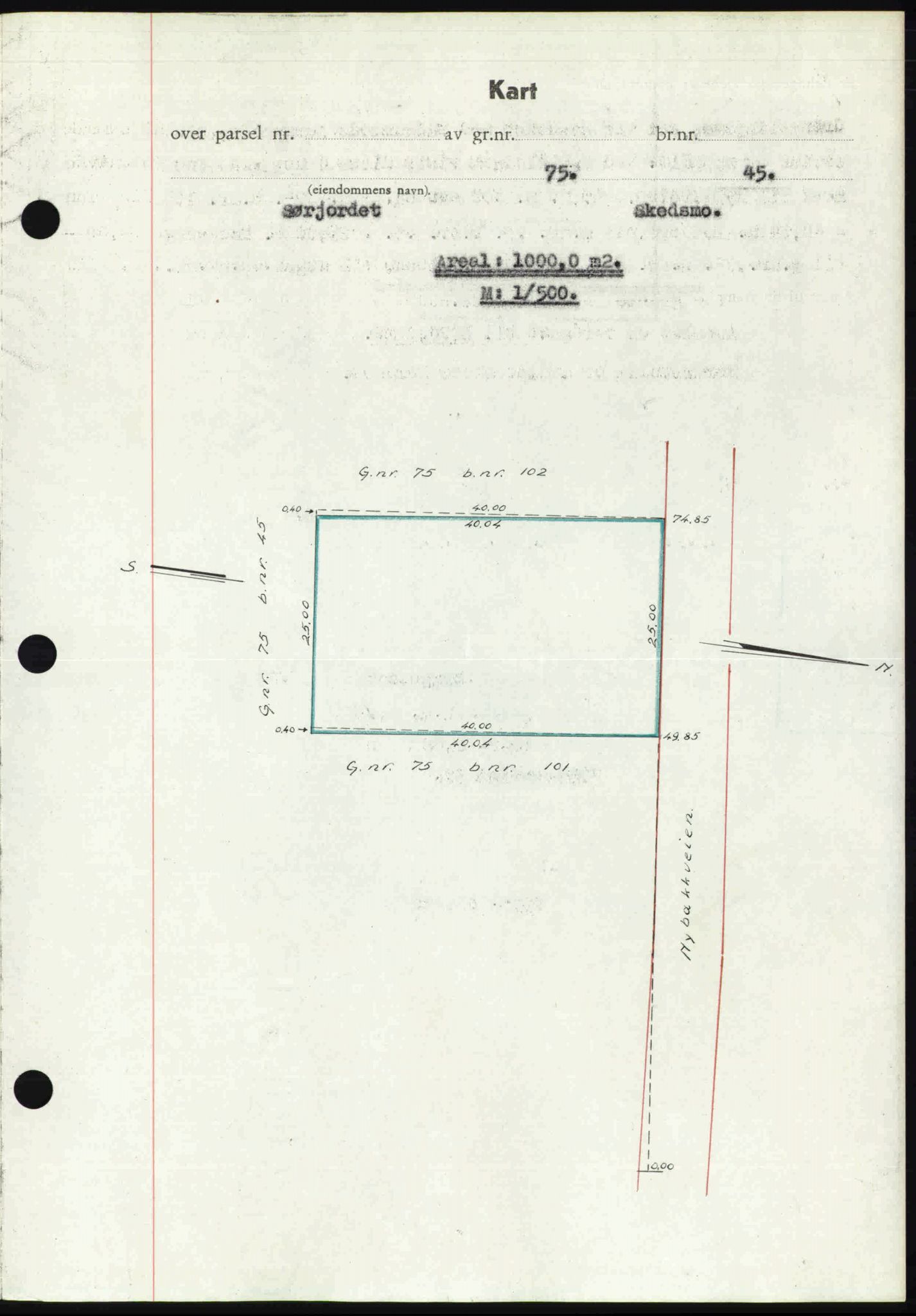 Nedre Romerike sorenskriveri, SAO/A-10469/G/Gb/Gbd/L0030: Mortgage book no. 30, 1950-1950, Diary no: : 2910/1950