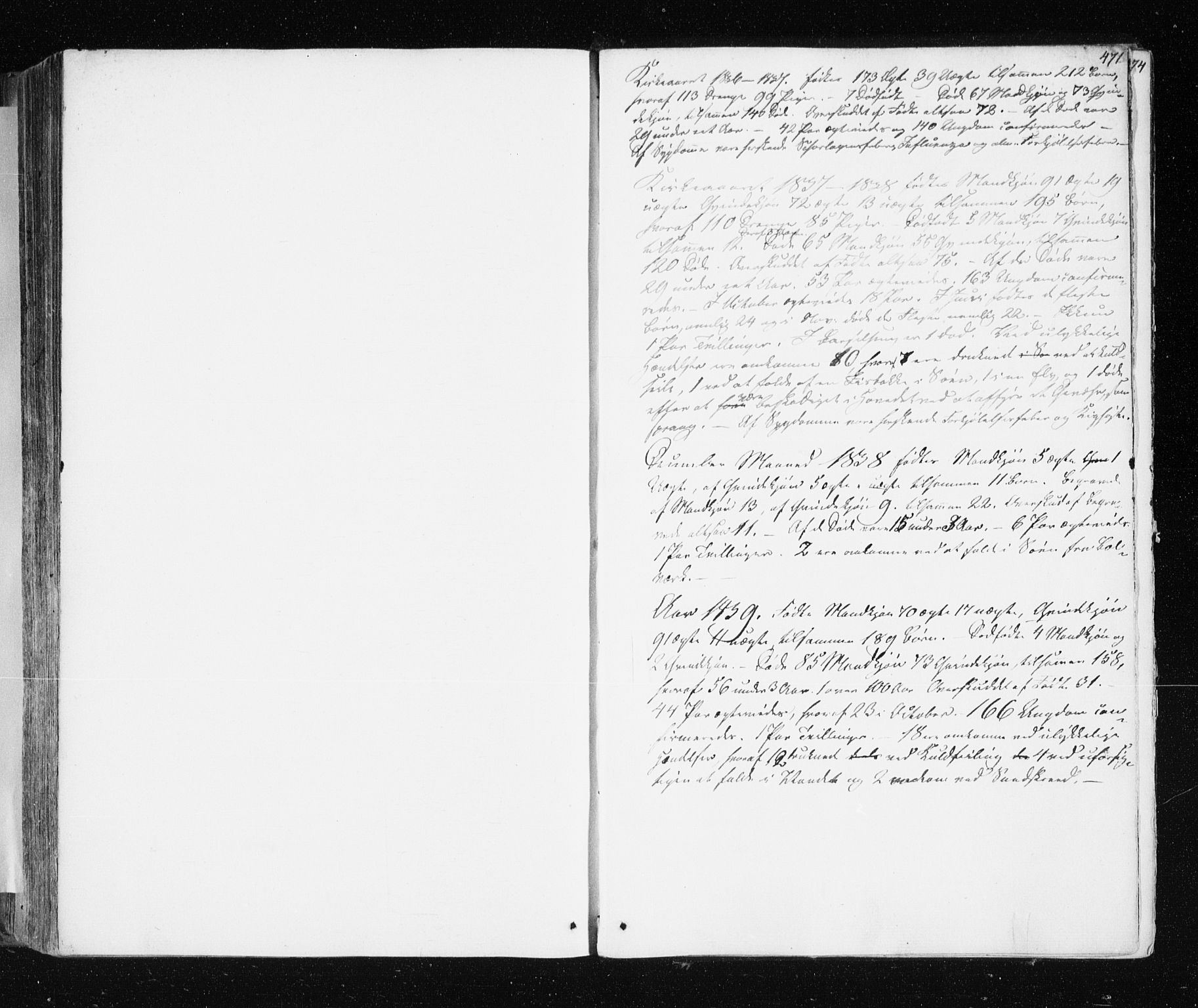 Tromsø sokneprestkontor/stiftsprosti/domprosti, AV/SATØ-S-1343/G/Ga/L0009kirke: Parish register (official) no. 9, 1837-1847, p. 471