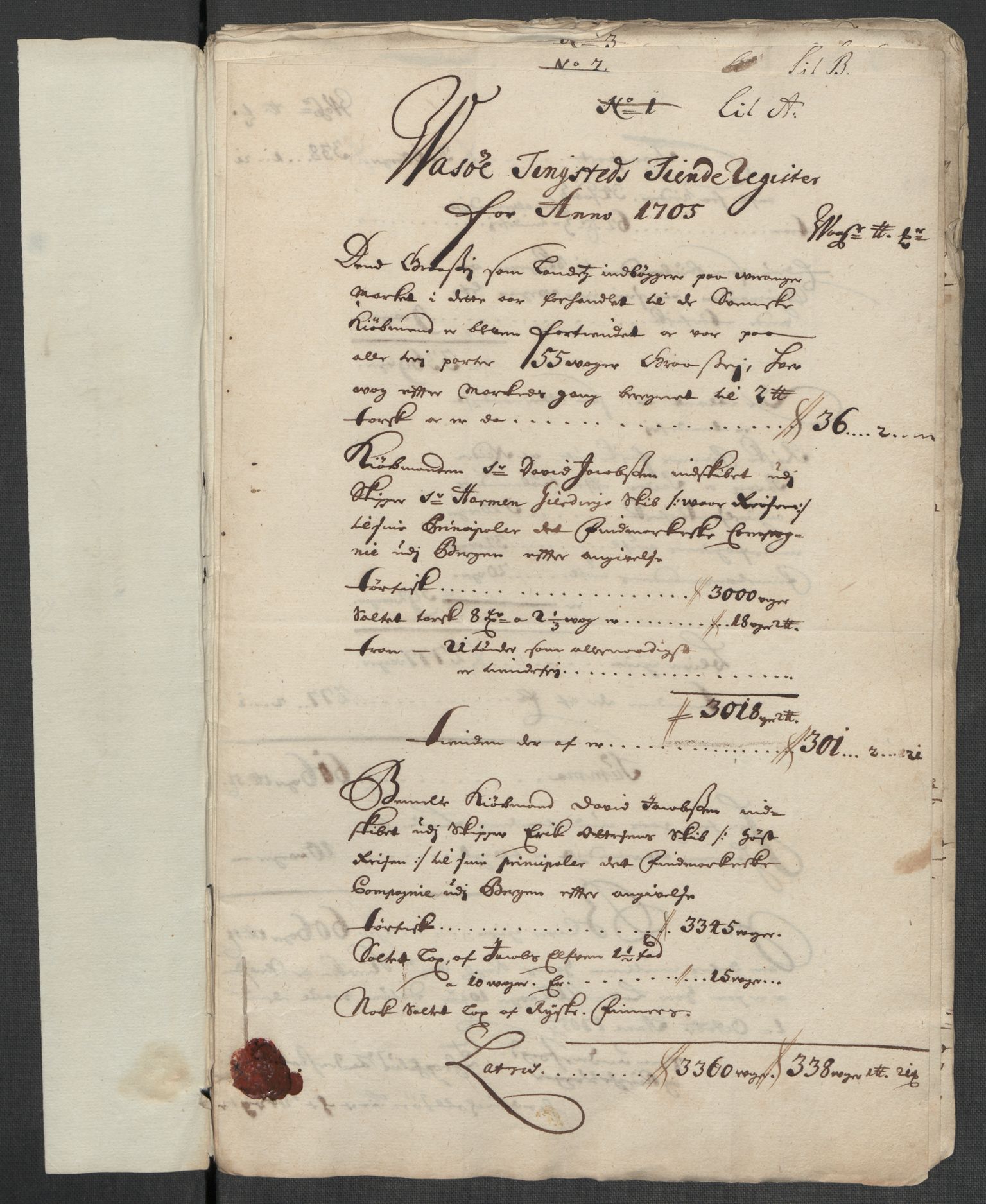 Rentekammeret inntil 1814, Reviderte regnskaper, Fogderegnskap, RA/EA-4092/R69/L4853: Fogderegnskap Finnmark/Vardøhus, 1705-1706, p. 57