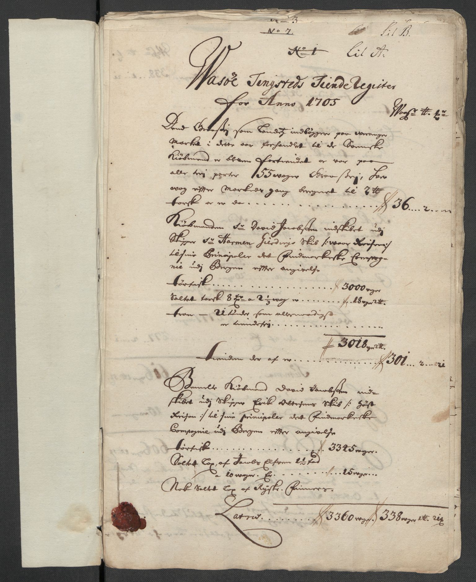 Rentekammeret inntil 1814, Reviderte regnskaper, Fogderegnskap, AV/RA-EA-4092/R69/L4853: Fogderegnskap Finnmark/Vardøhus, 1705-1706, p. 57