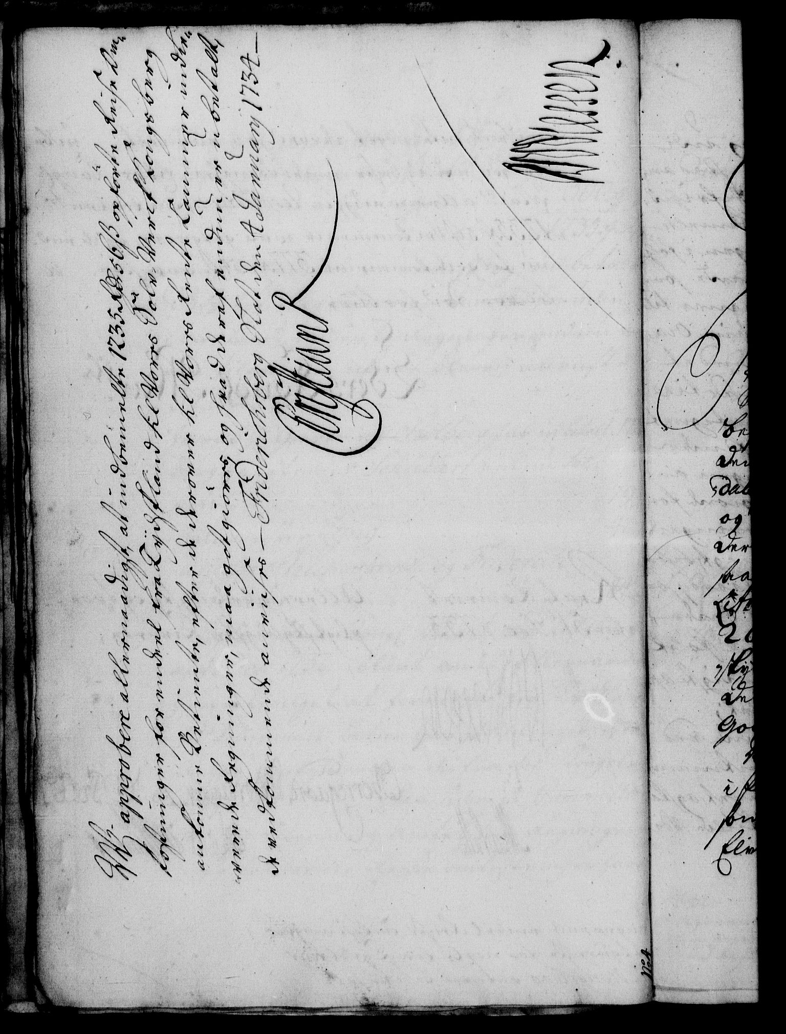 Rentekammeret, Kammerkanselliet, RA/EA-3111/G/Gf/Gfa/L0017: Norsk relasjons- og resolusjonsprotokoll (merket RK 52.17), 1734, p. 28