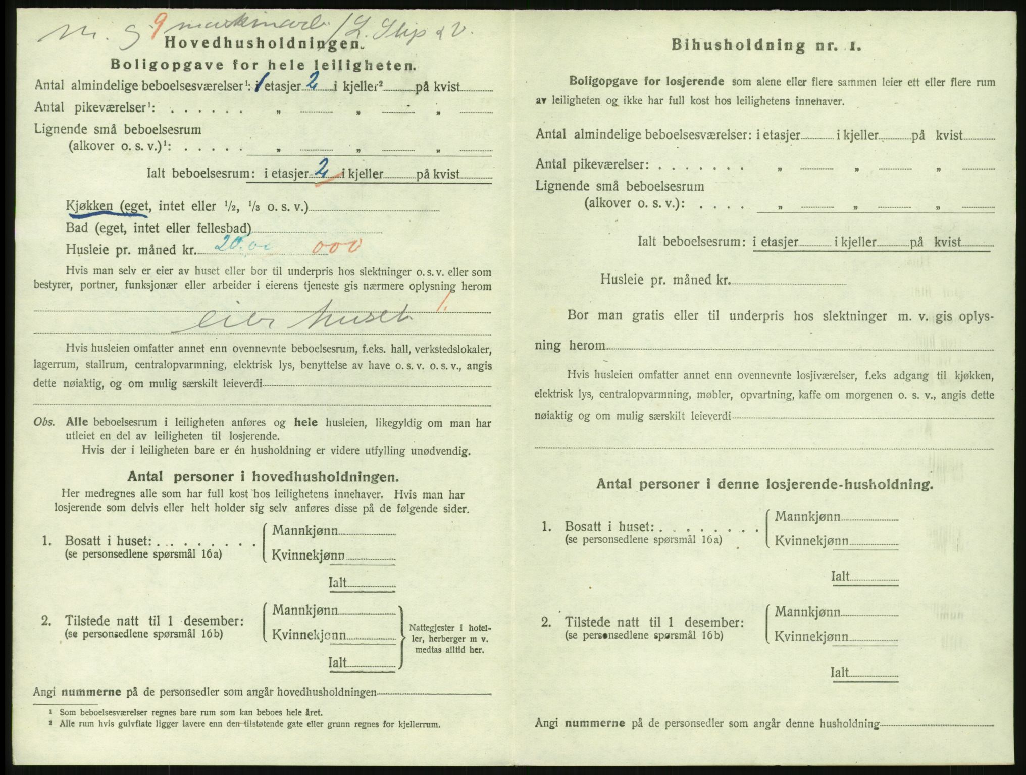 SAKO, 1920 census for Larvik, 1920, p. 7757