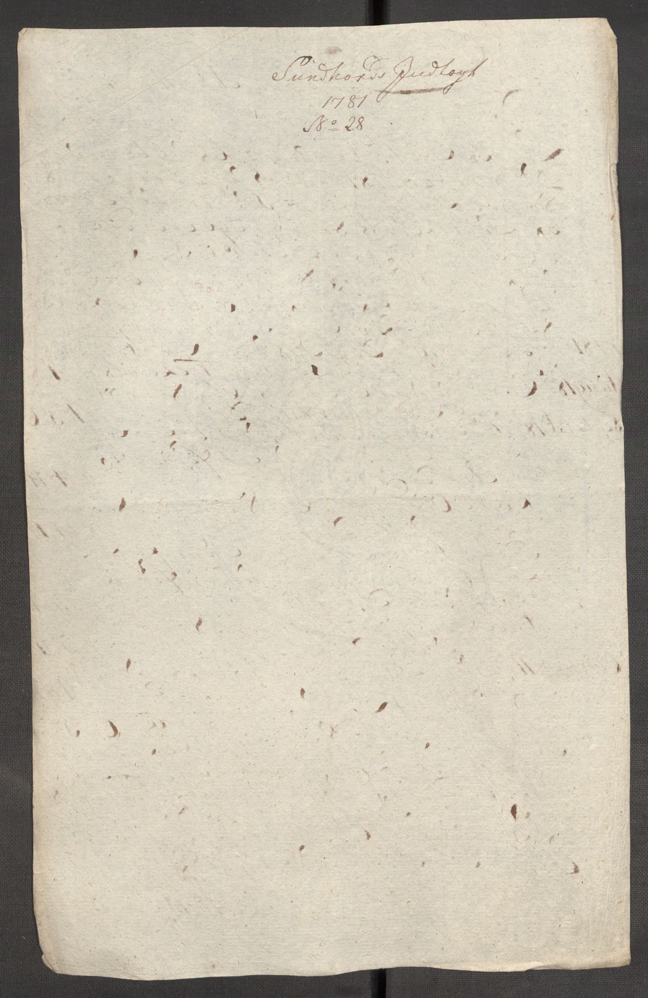 Rentekammeret inntil 1814, Reviderte regnskaper, Fogderegnskap, AV/RA-EA-4092/R48/L3097: Fogderegnskap Sunnhordland og Hardanger, 1781, p. 208