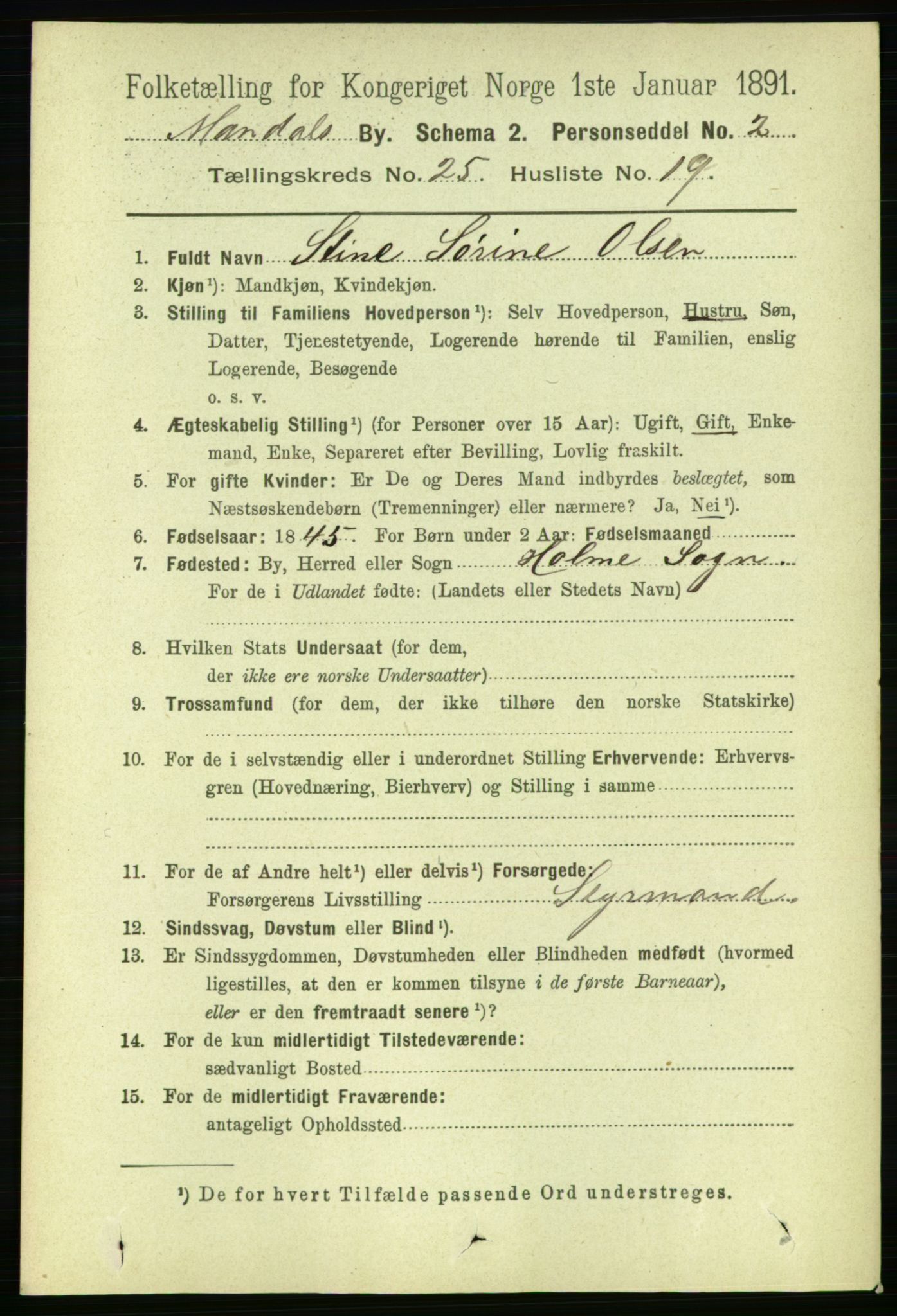 RA, 1891 census for 1002 Mandal, 1891, p. 4741