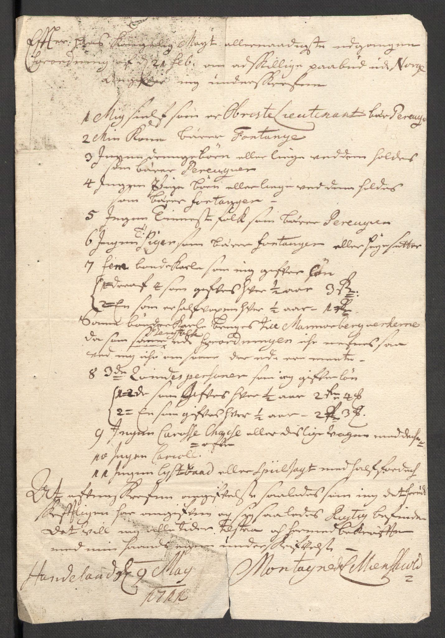 Rentekammeret inntil 1814, Reviderte regnskaper, Fogderegnskap, AV/RA-EA-4092/R48/L2987: Fogderegnskap Sunnhordland og Hardanger, 1711, p. 229