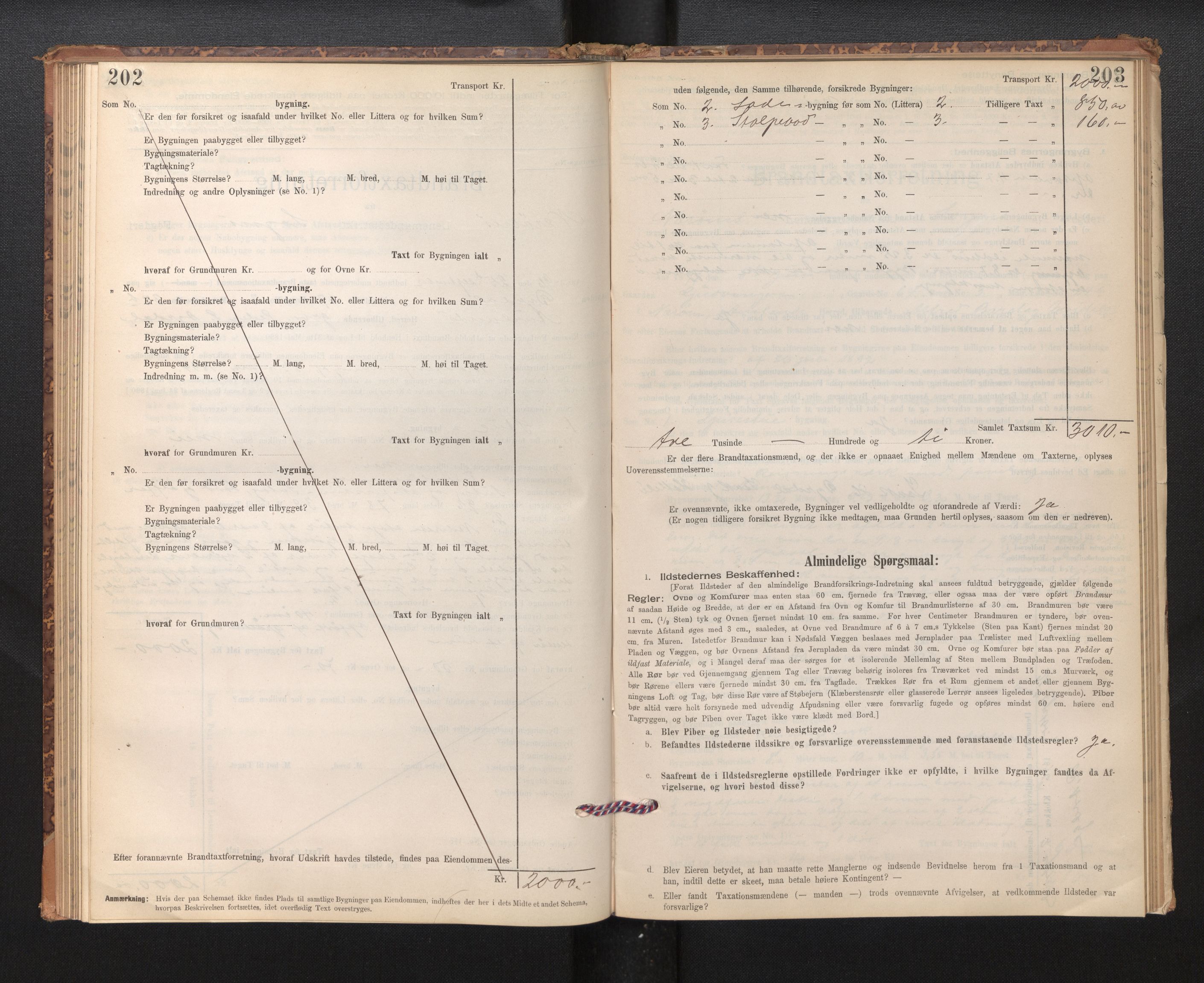 Lensmannen i Nærøy, SAB/A-29601/0012/L0002: Branntakstprotokoll, 1896-1912, p. 202-203