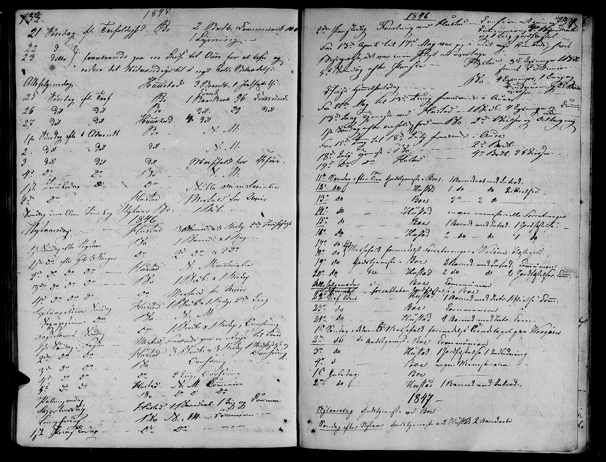 Ministerialprotokoller, klokkerbøker og fødselsregistre - Møre og Romsdal, AV/SAT-A-1454/566/L0765: Parish register (official) no. 566A04, 1829-1841, p. 733-734