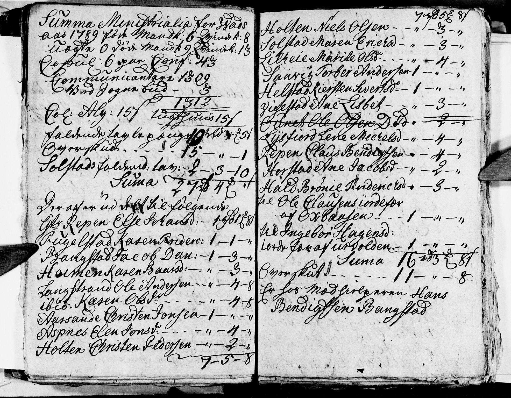 Ministerialprotokoller, klokkerbøker og fødselsregistre - Nordland, AV/SAT-A-1459/810/L0139: Parish register (official) no. 810A03, 1785-1816