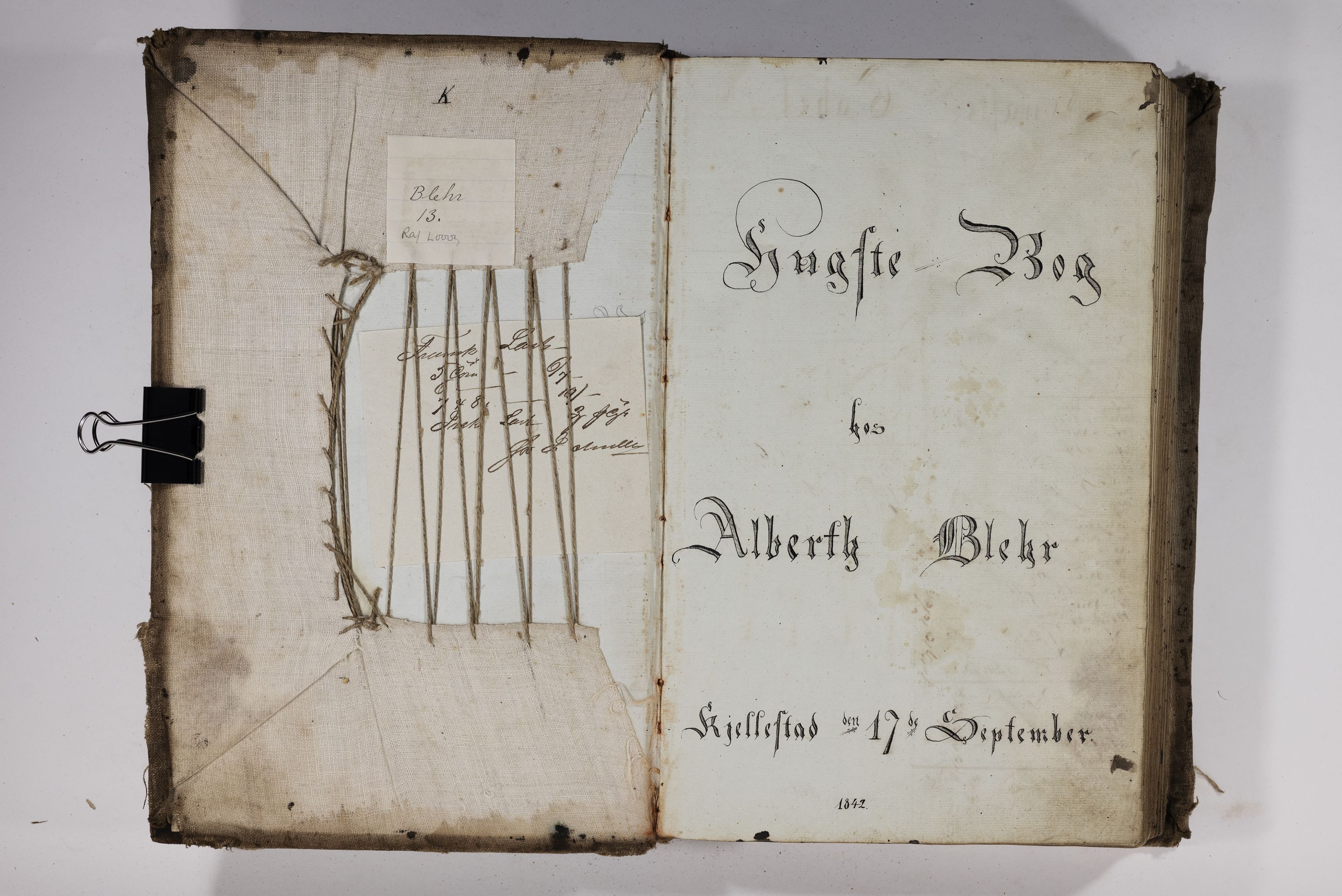 Blehr/ Kjellestad, TEMU/TGM-A-1212/R/Ra/L0003: Hugste bog, 1842-1846, p. 2