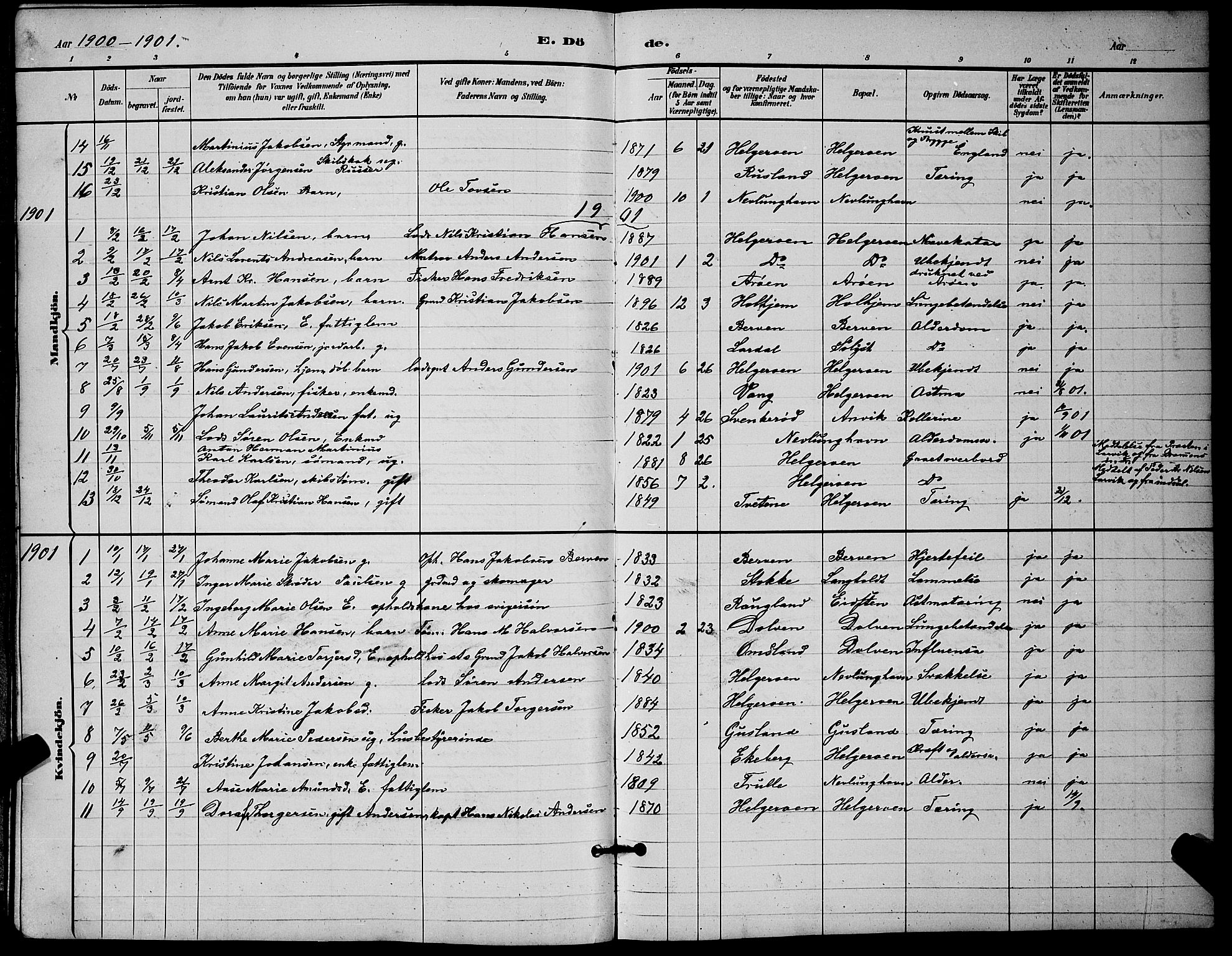 Brunlanes kirkebøker, AV/SAKO-A-342/G/Gb/L0002: Parish register (copy) no. II 2, 1878-1902