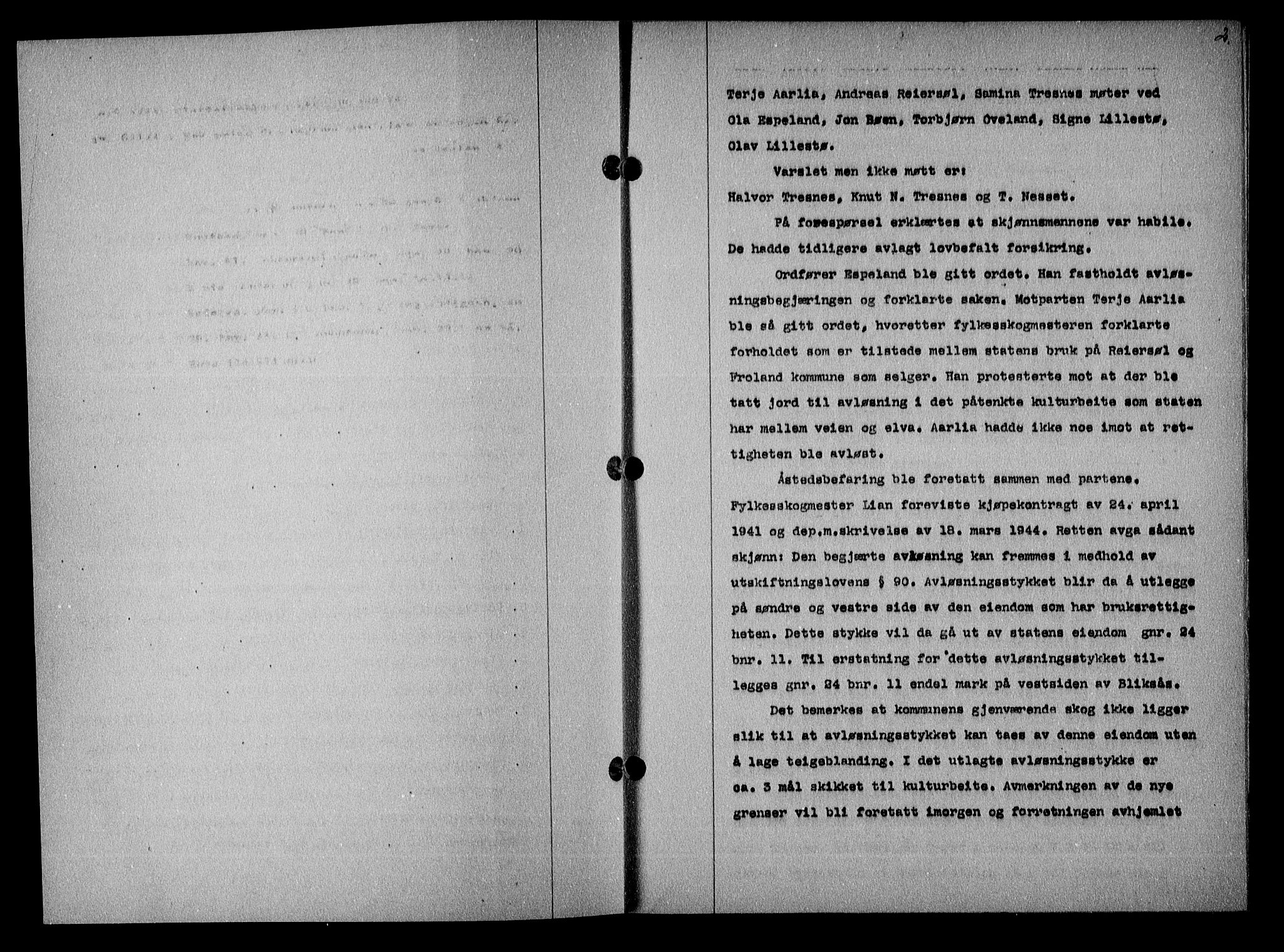 Nedenes sorenskriveri, SAK/1221-0006/G/Gb/Gba/L0051: Mortgage book no. A-V, 1943-1944, Diary no: : 619/1944