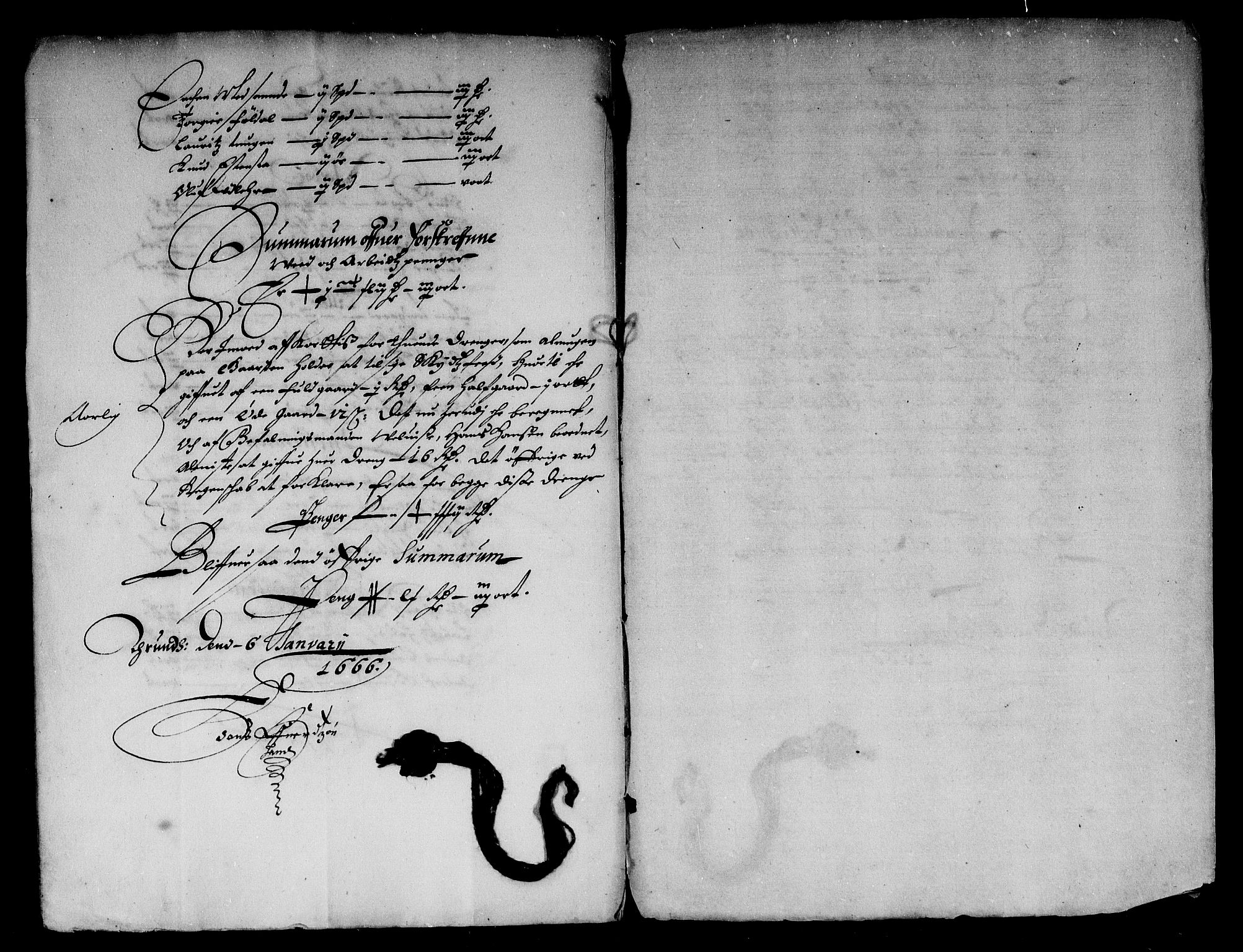 Rentekammeret inntil 1814, Reviderte regnskaper, Stiftamtstueregnskaper, Trondheim stiftamt og Nordland amt, AV/RA-EA-6044/R/Rd/L0012: Trondheim stiftamt, 1665