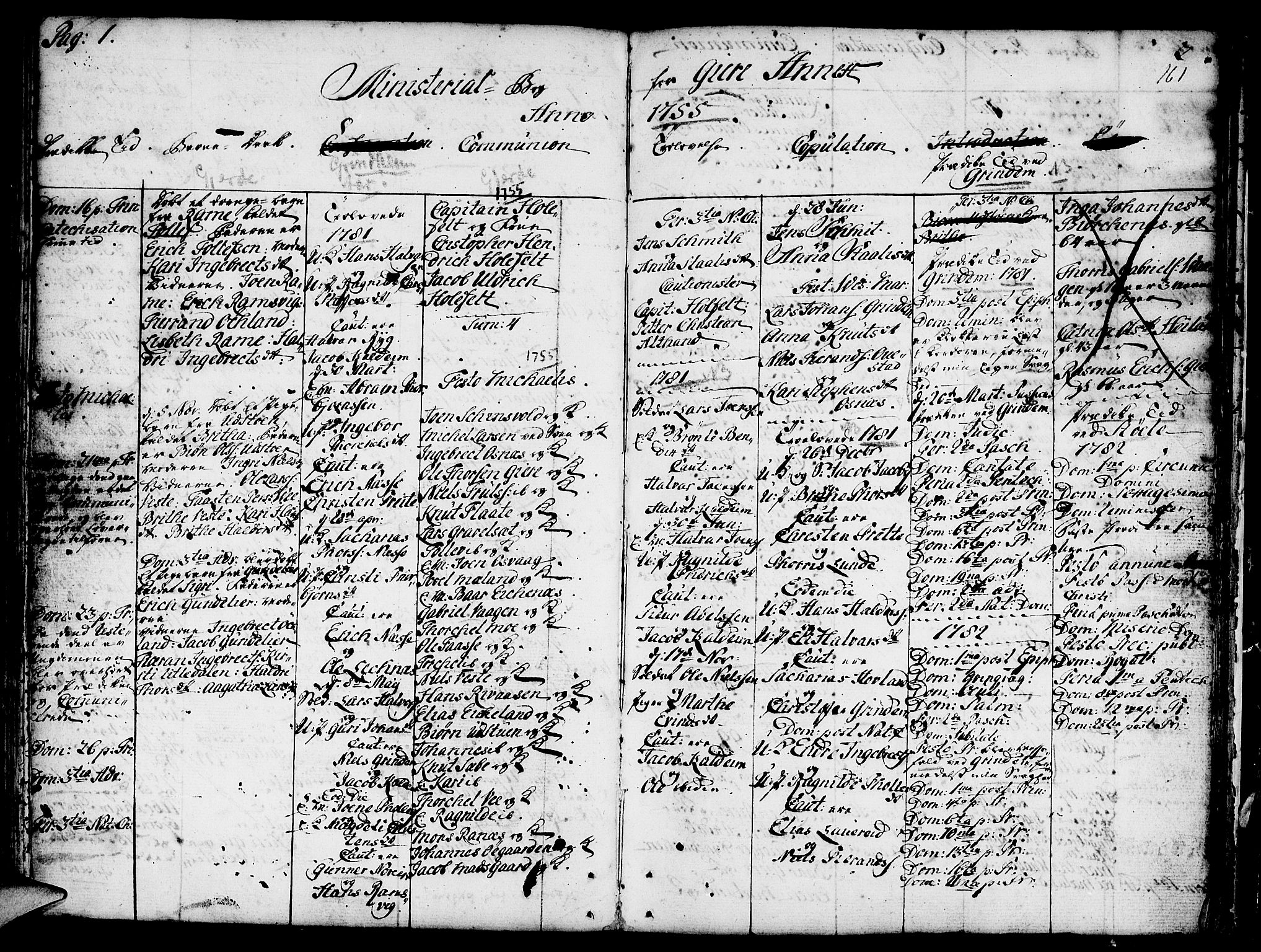 Etne sokneprestembete, SAB/A-75001/H/Haa: Parish register (official) no. A 3 /3, 1755-1782, p. 161